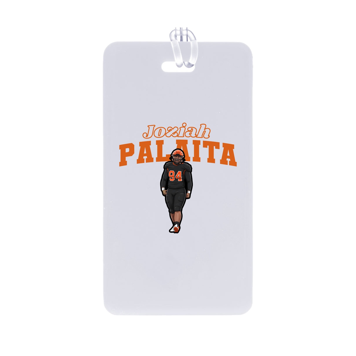 Bag Tag — Name Arch in Classic