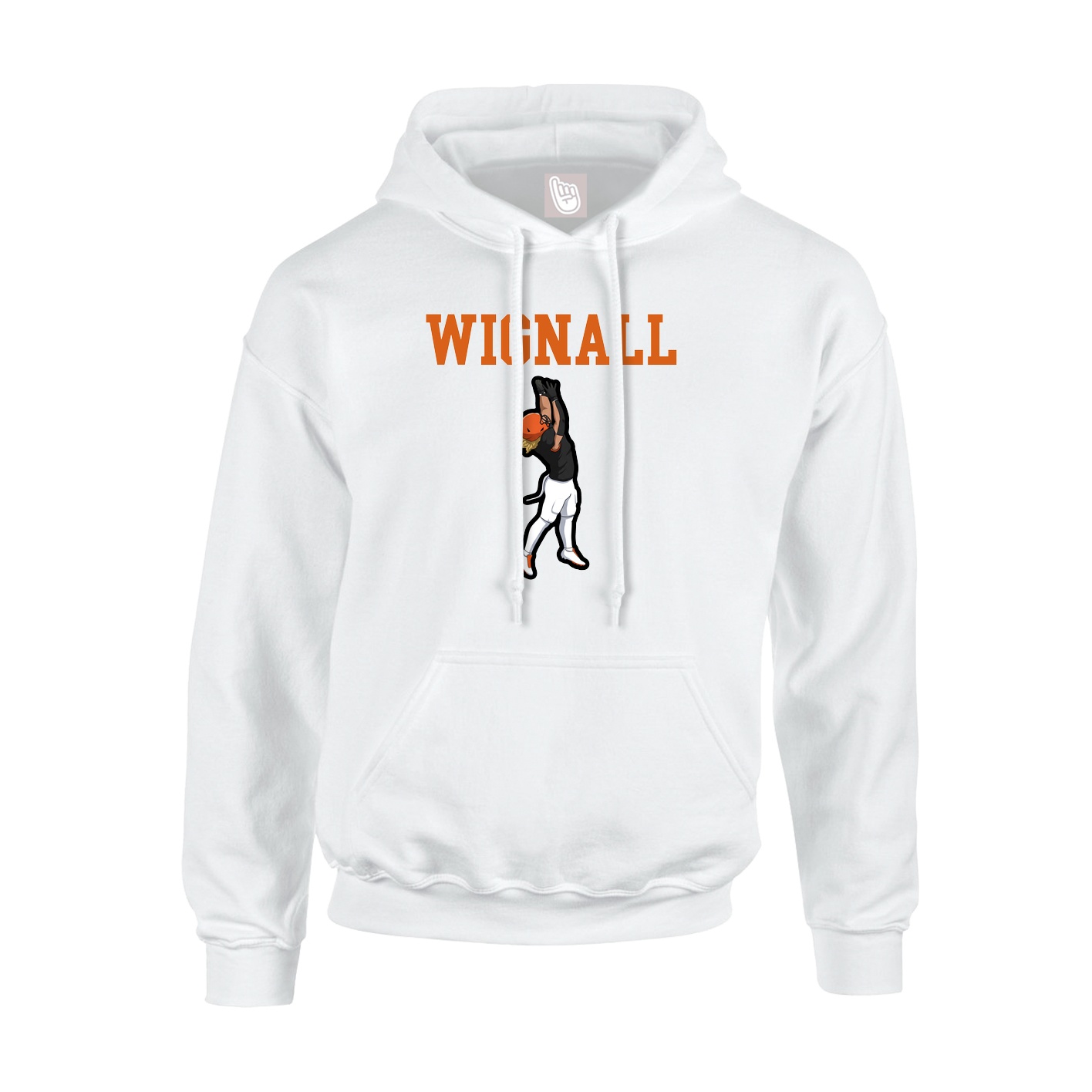 Hoodie — Shirsey in White