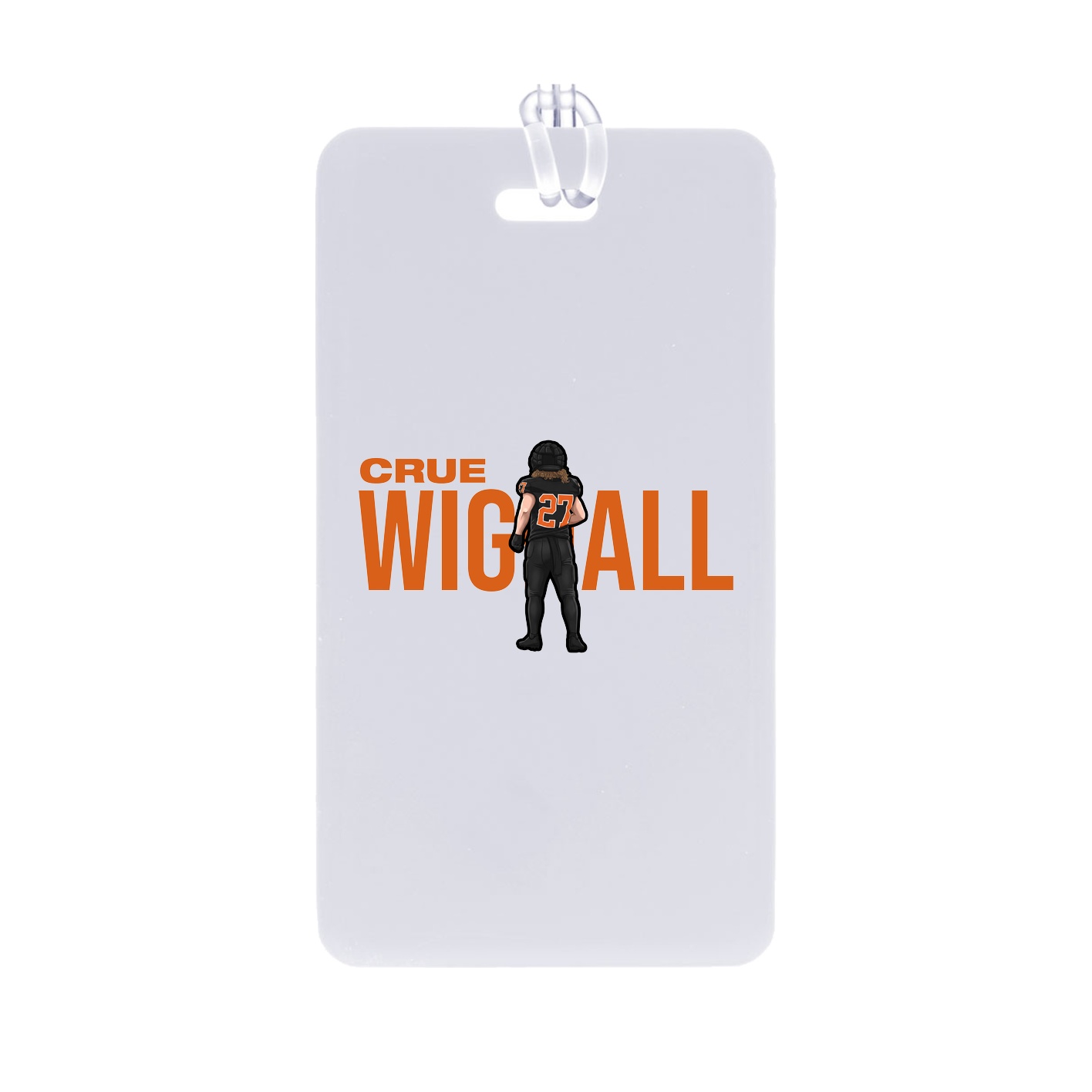 Bag Tag — Player Name in Classic