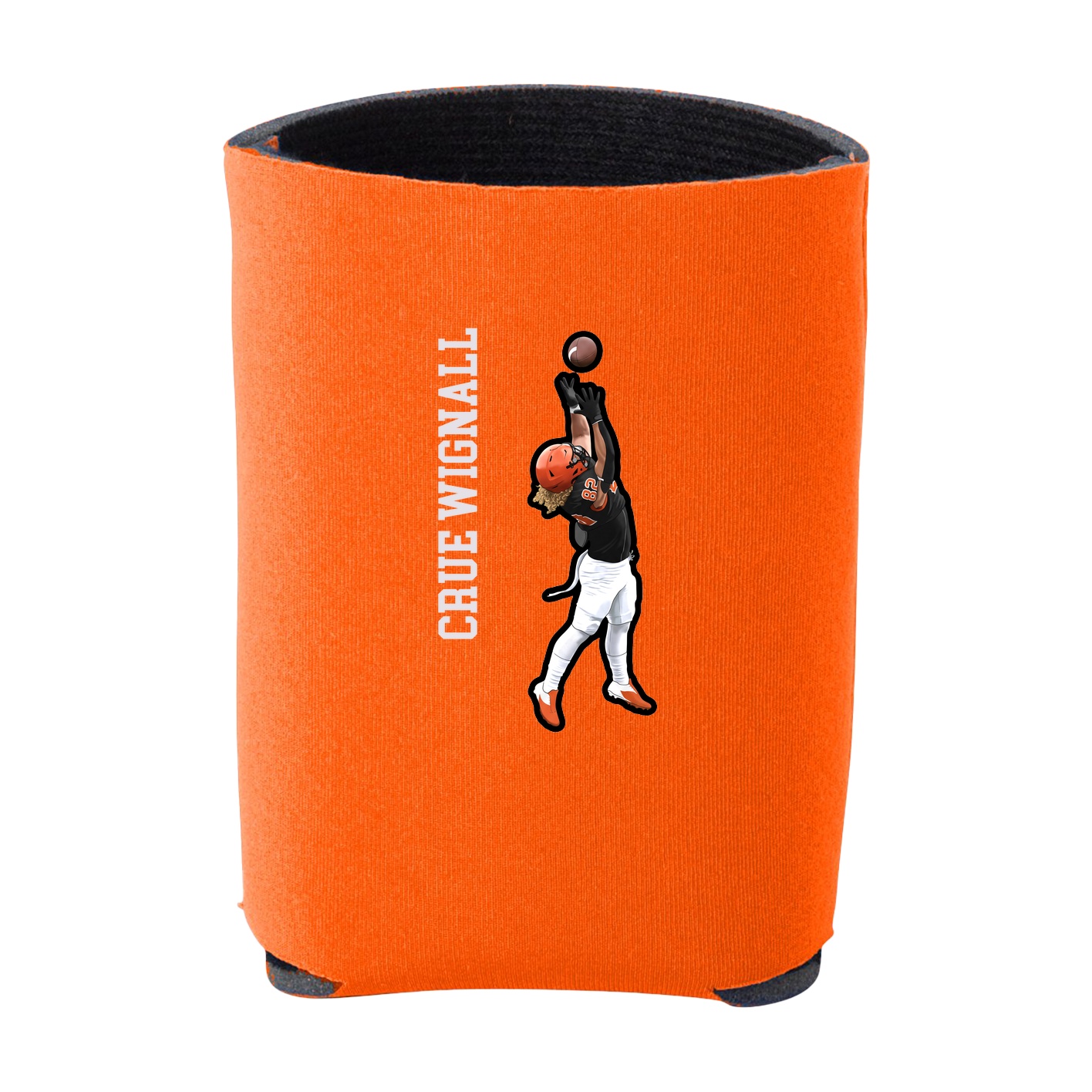 Can Holder — Name Vertical in Orange