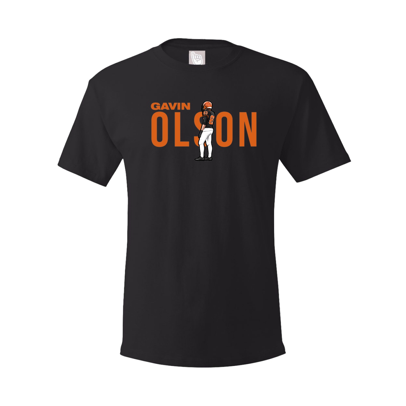 Youth Tee — Player Name in Black