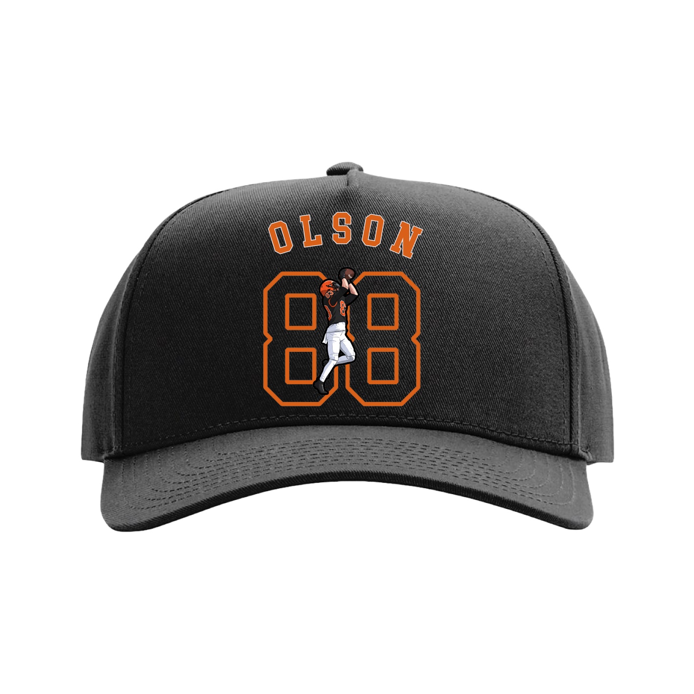 Full Fabric Five-Panel Champ Cap