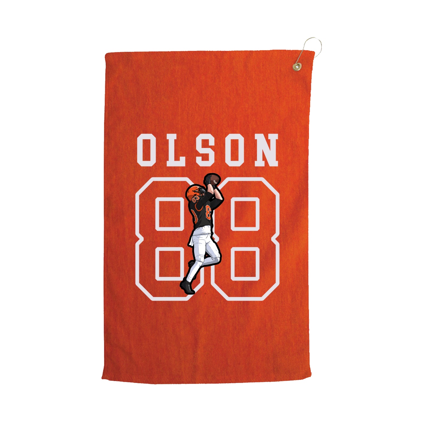 Golf Towel — Shirsey in Orange