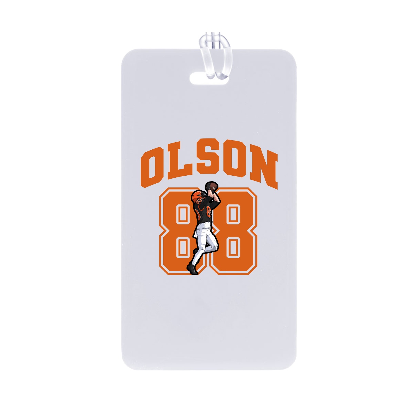 Bag Tag — Number in Classic