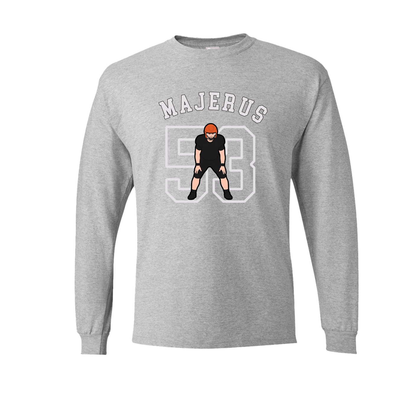 Long Sleeve Tee — Shirsey Arch in Grey