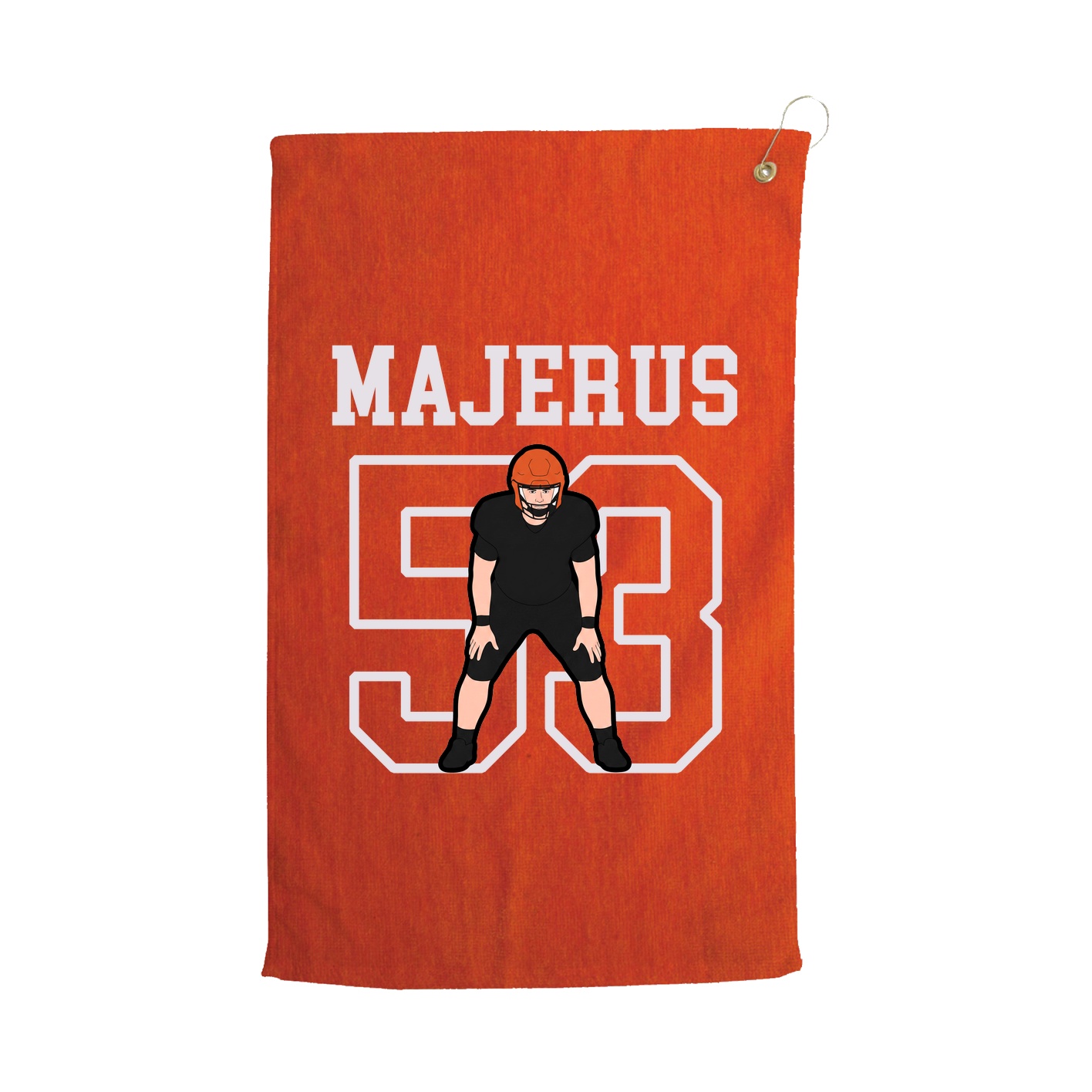 Golf Towel — Shirsey in Orange
