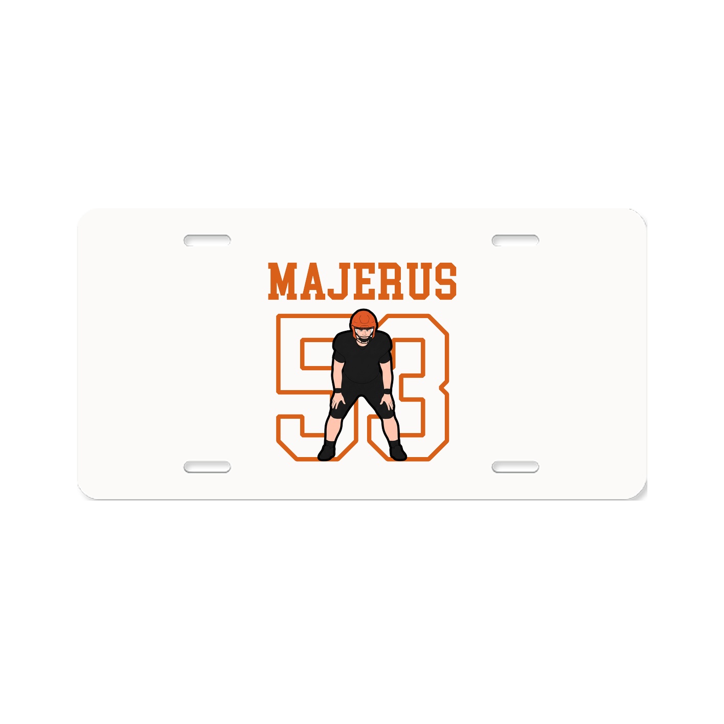 License Plate — Shirsey in Classic
