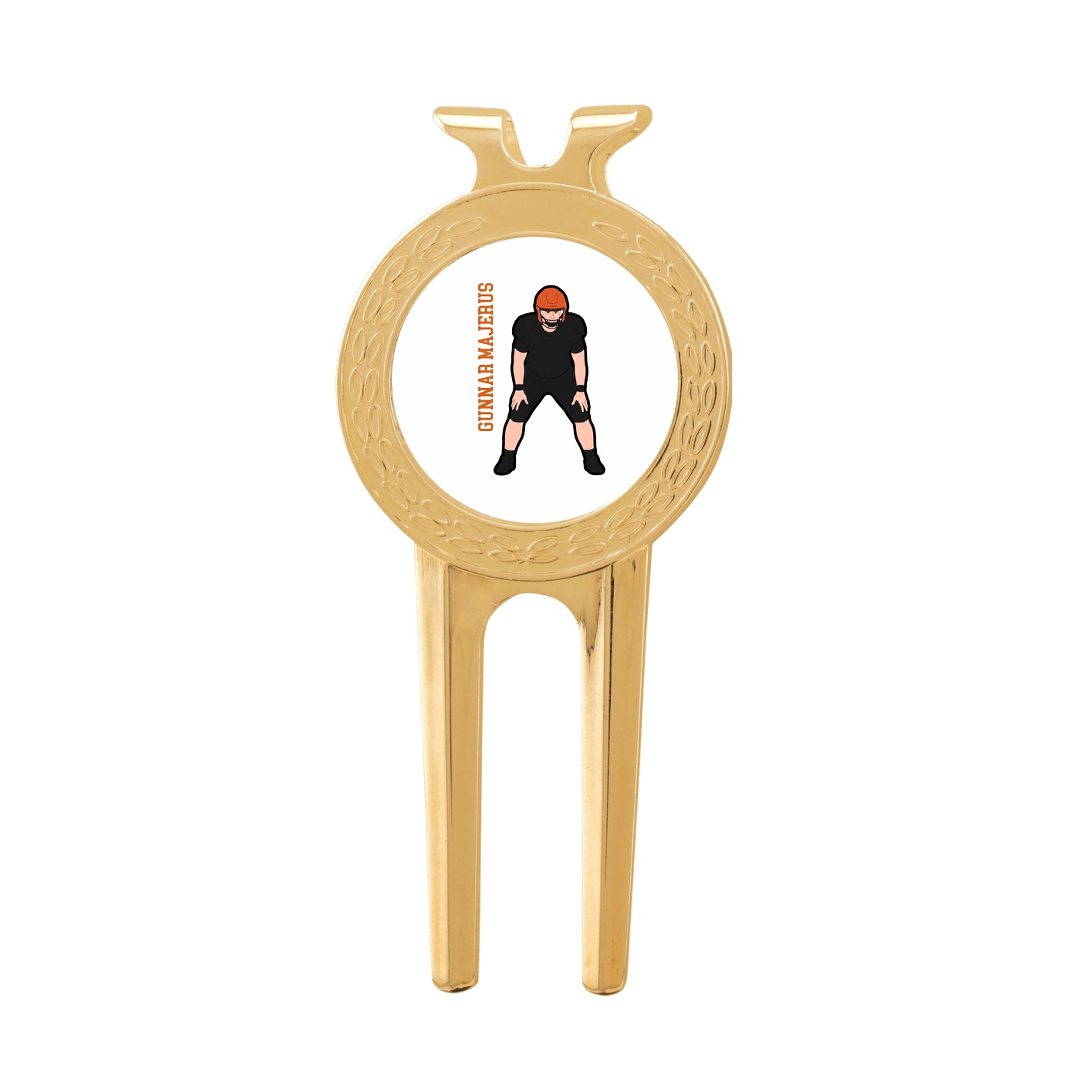 Divot Tool with Ball Marker — Name Vertical in Classic