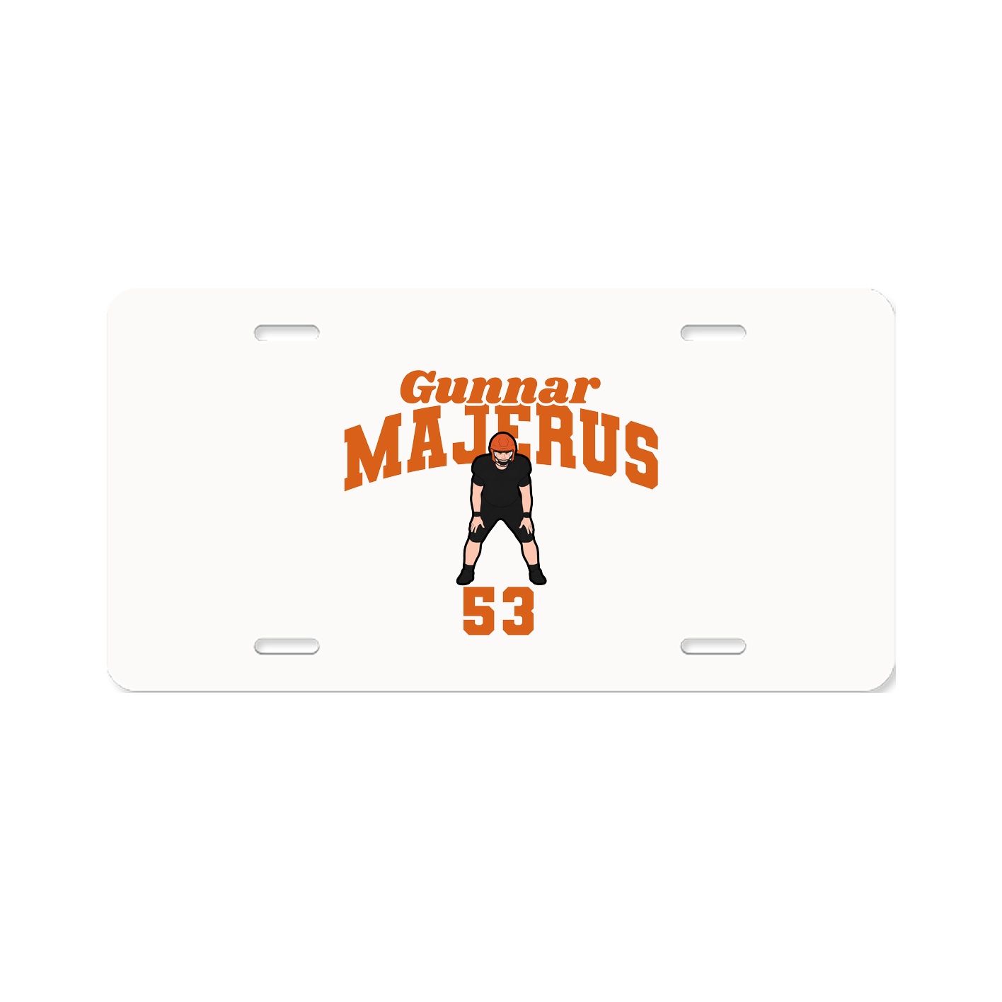 License Plate — Signature Arch in Classic