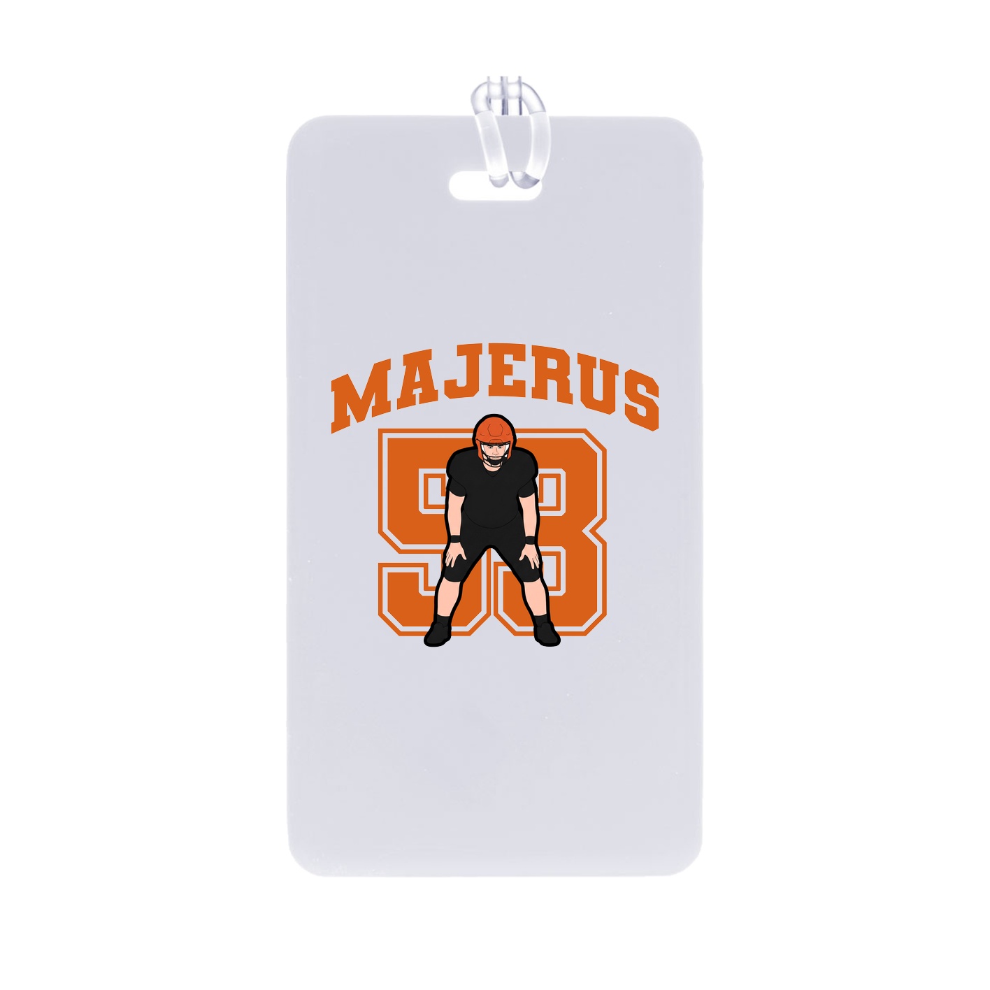 Bag Tag — Number in Classic