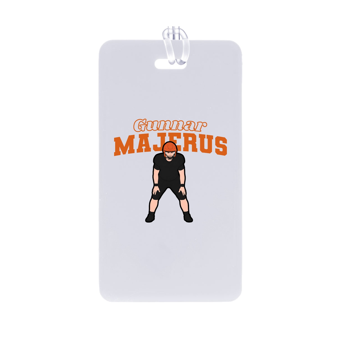 Bag Tag — Name Arch in Classic