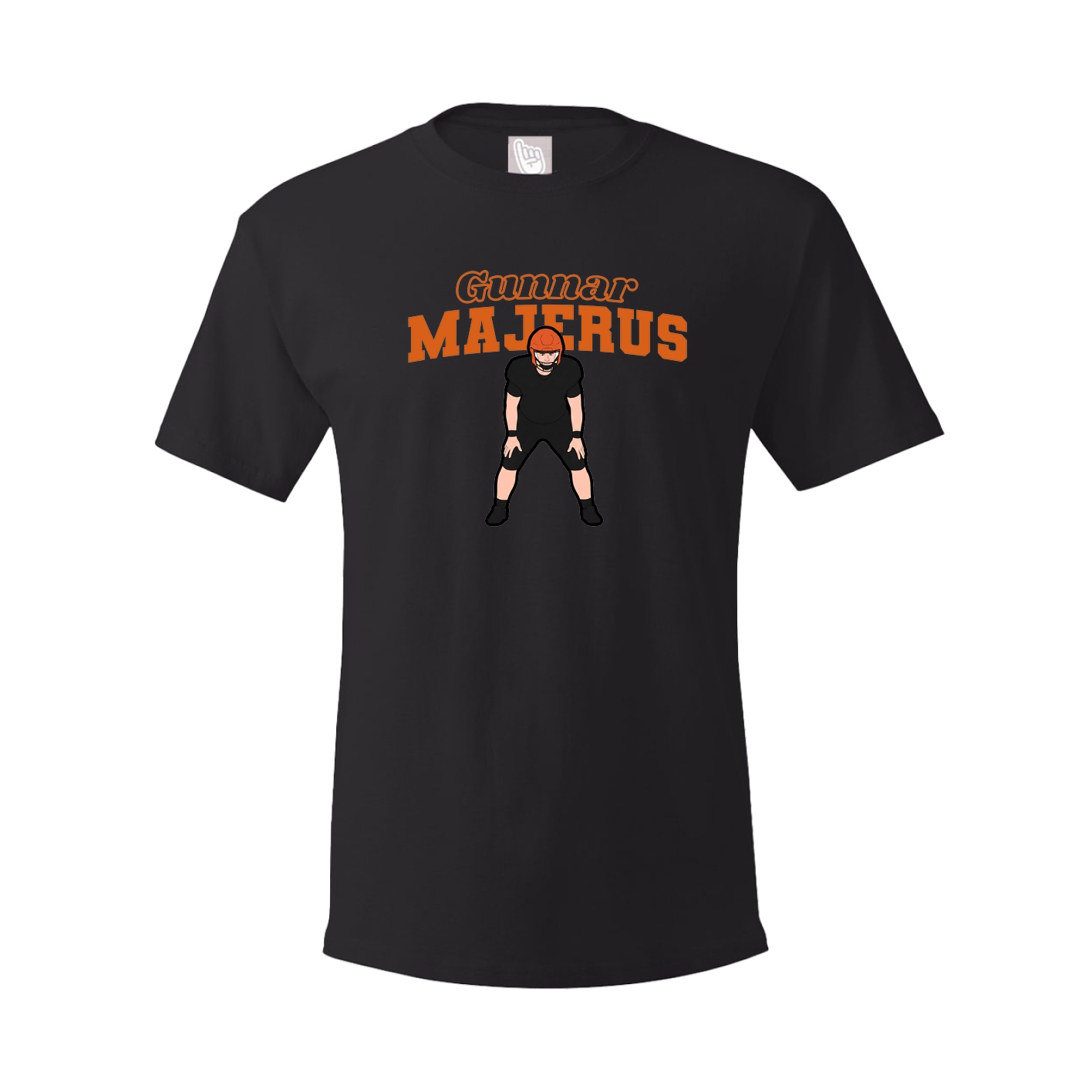 Youth Tee — Name Arch in Black