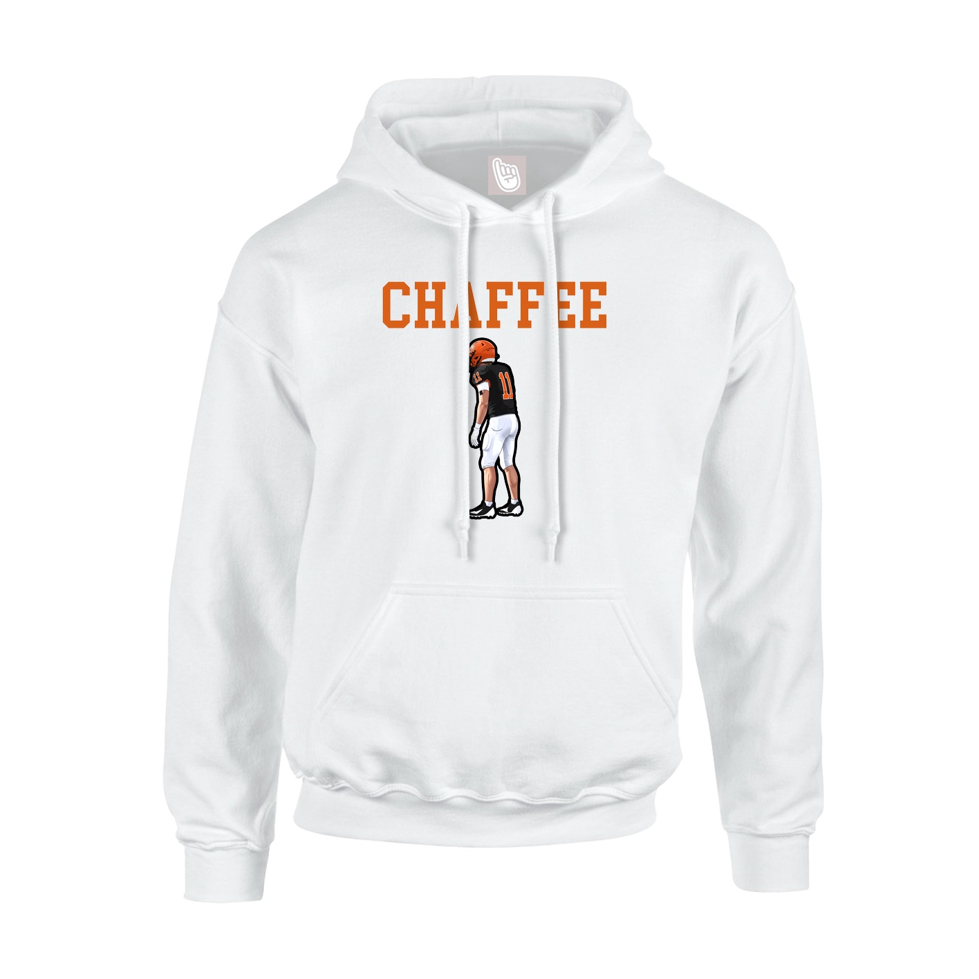 Hoodie — Shirsey in White