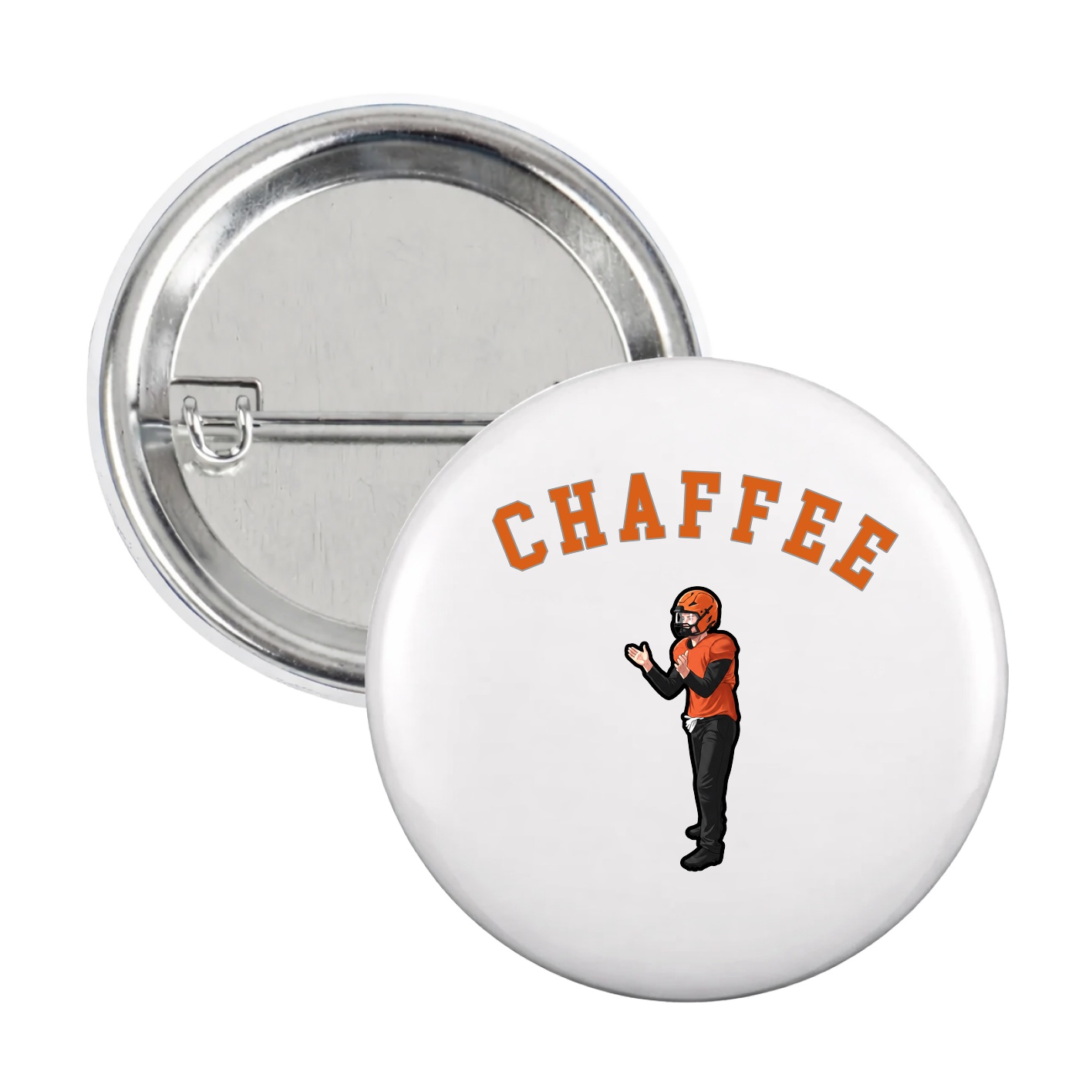 Game Day Button — Shirsey Arch in White