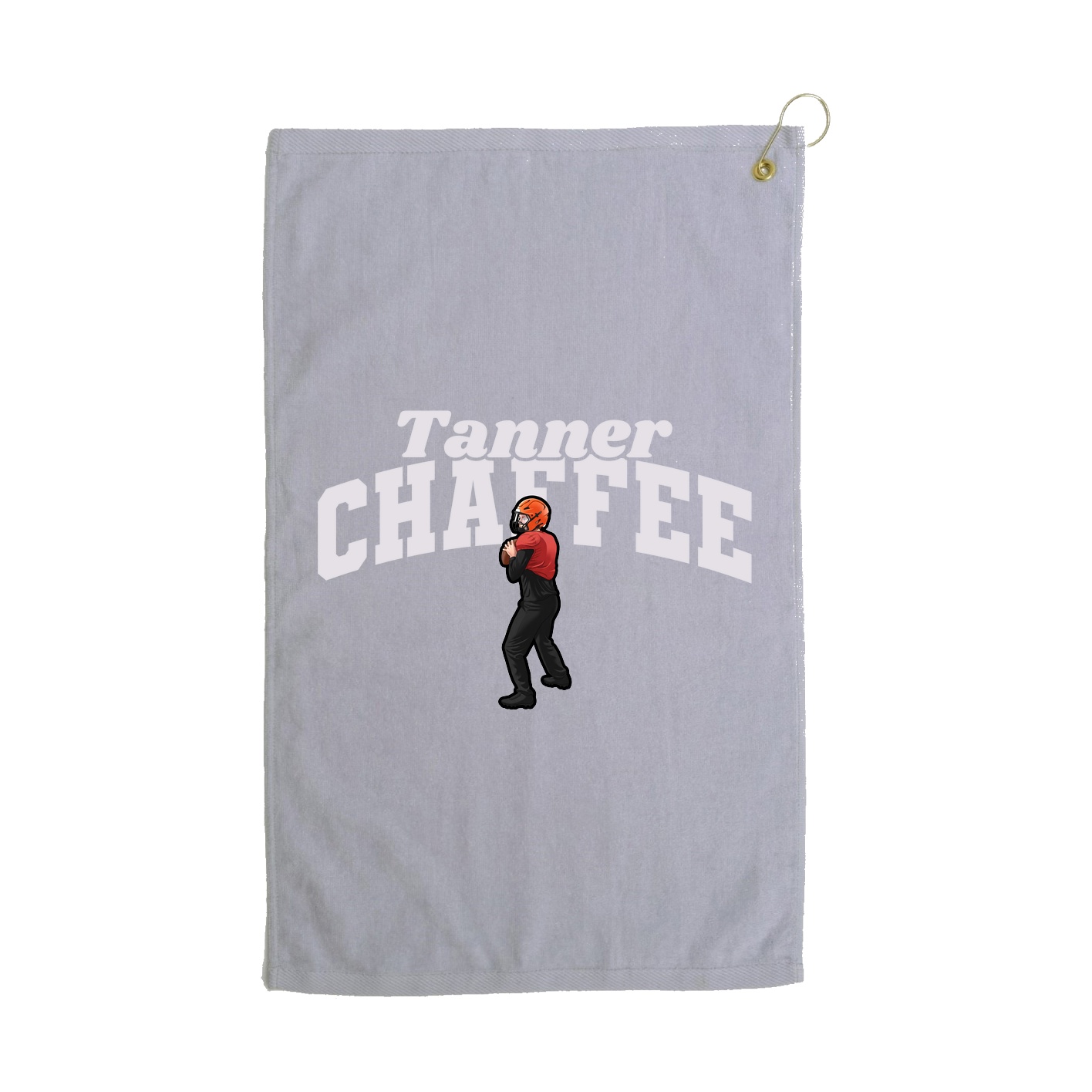 Golf Towel — Signature Arch in Grey