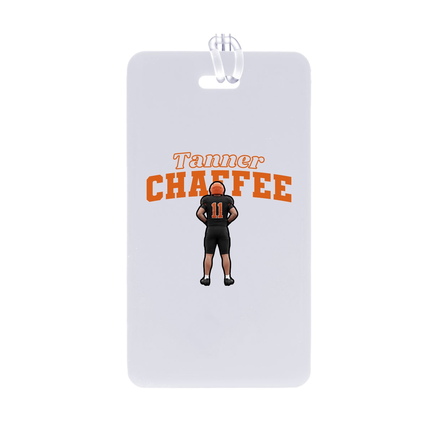 Bag Tag — Name Arch in Classic
