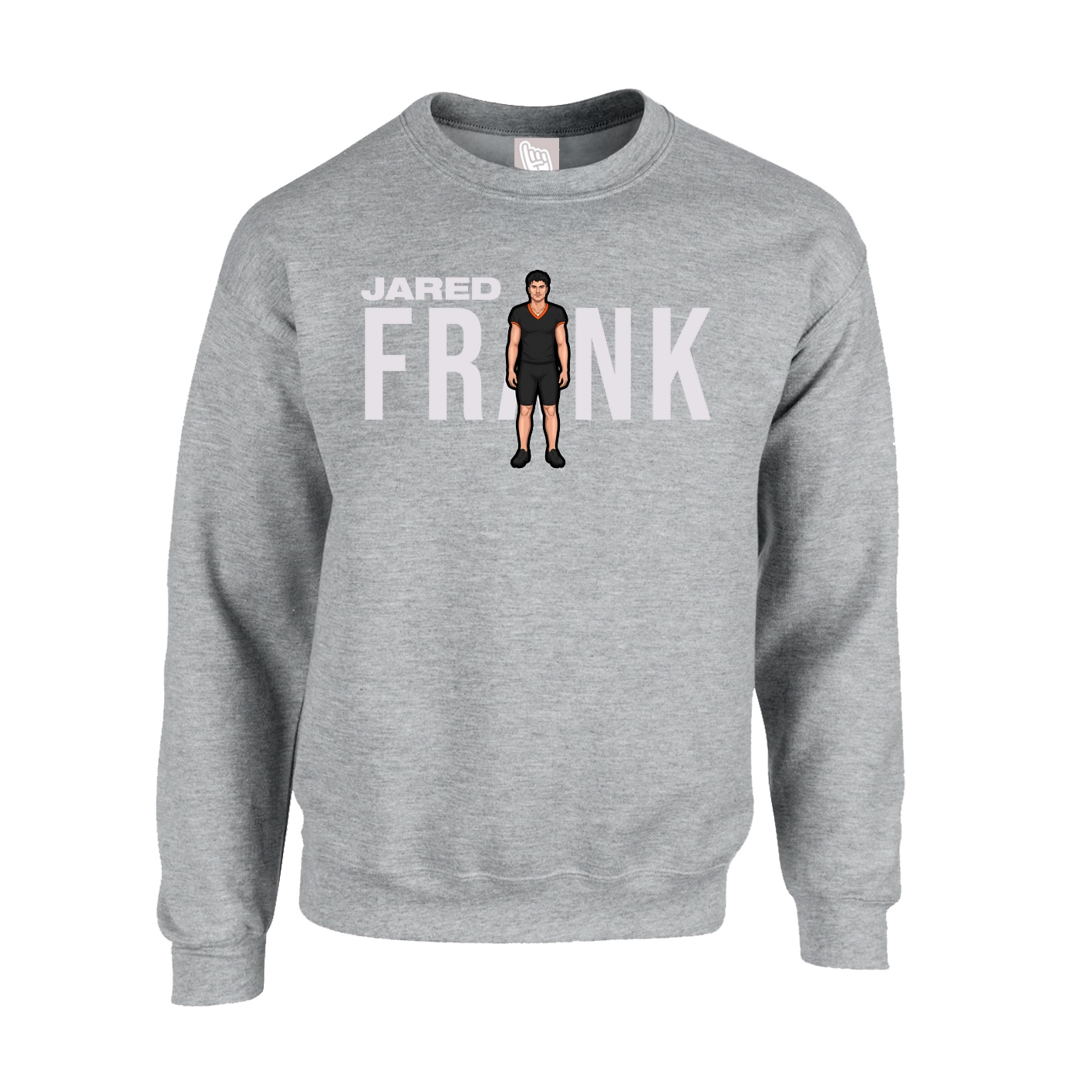 Fleece Crew — Player Name in Grey