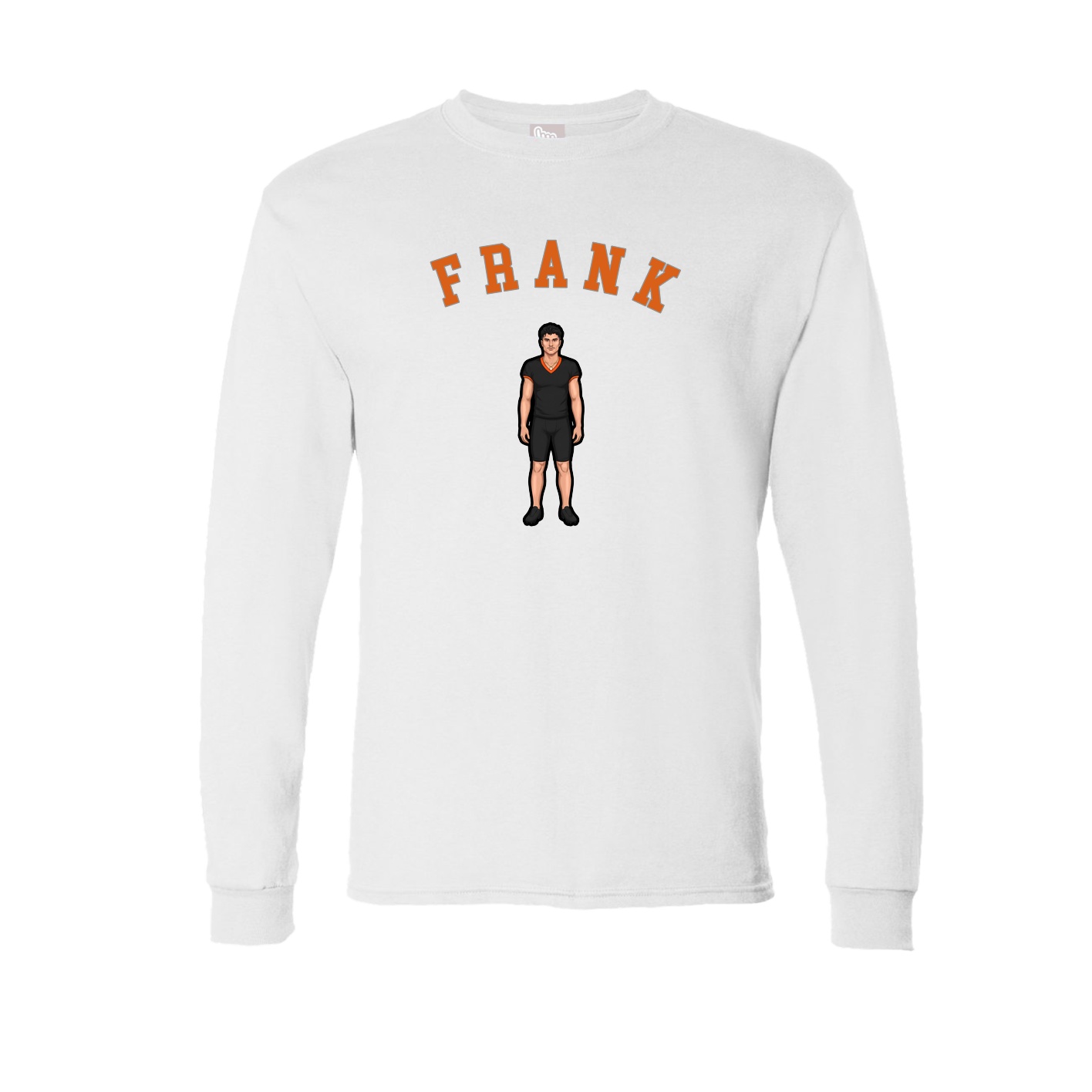 Long Sleeve Tee — Shirsey Arch in White