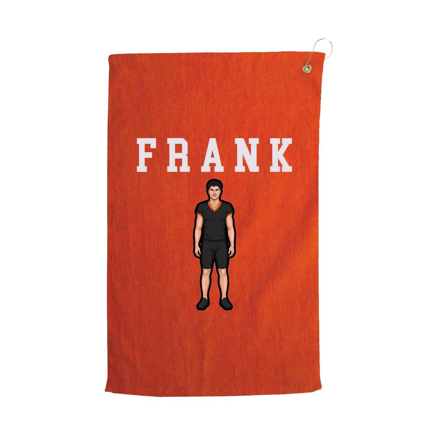 Golf Towel — Shirsey in Orange