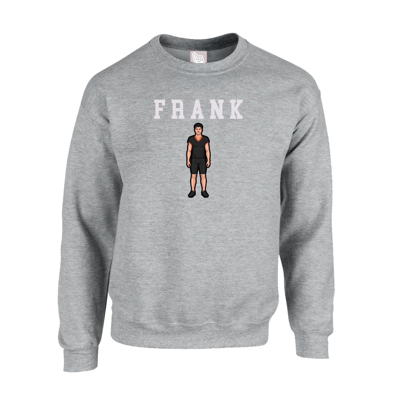 Fleece Crew — Shirsey in Grey