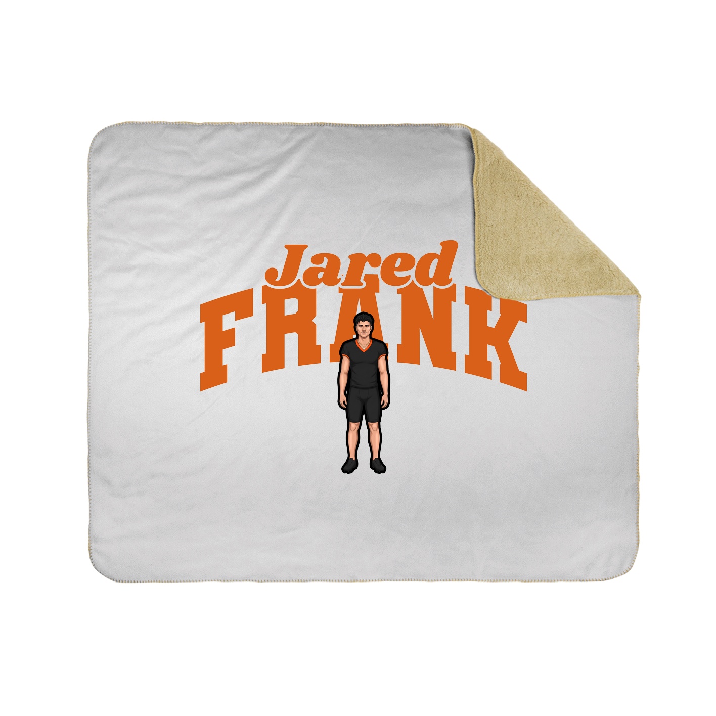 Throw Blanket — Signature Arch in White