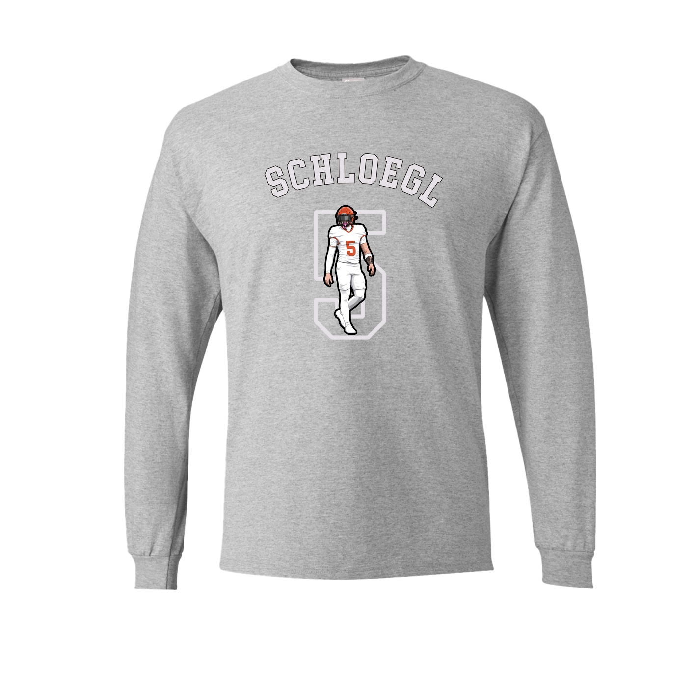Long Sleeve Tee — Shirsey Arch in Grey