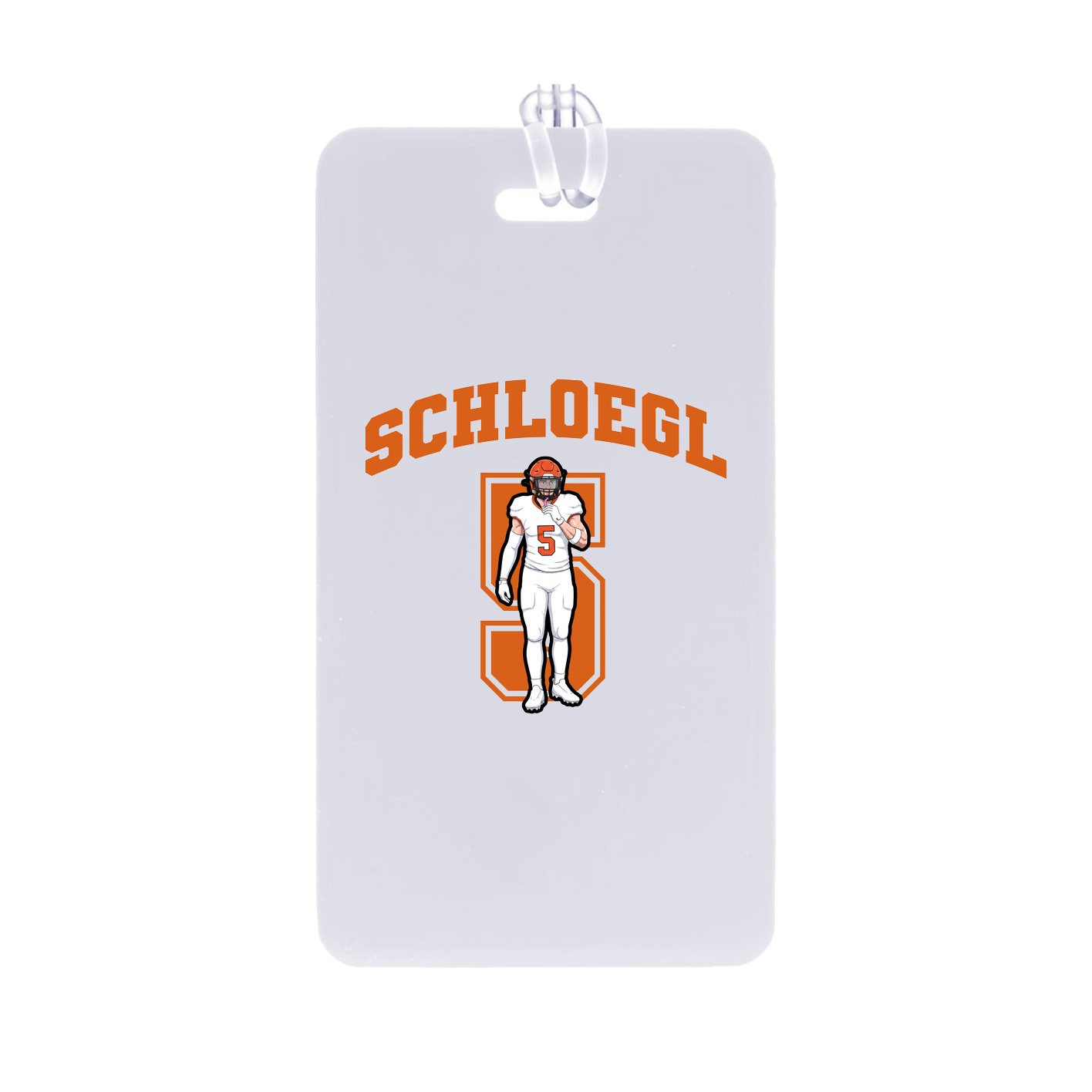 Bag Tag — Number in Classic