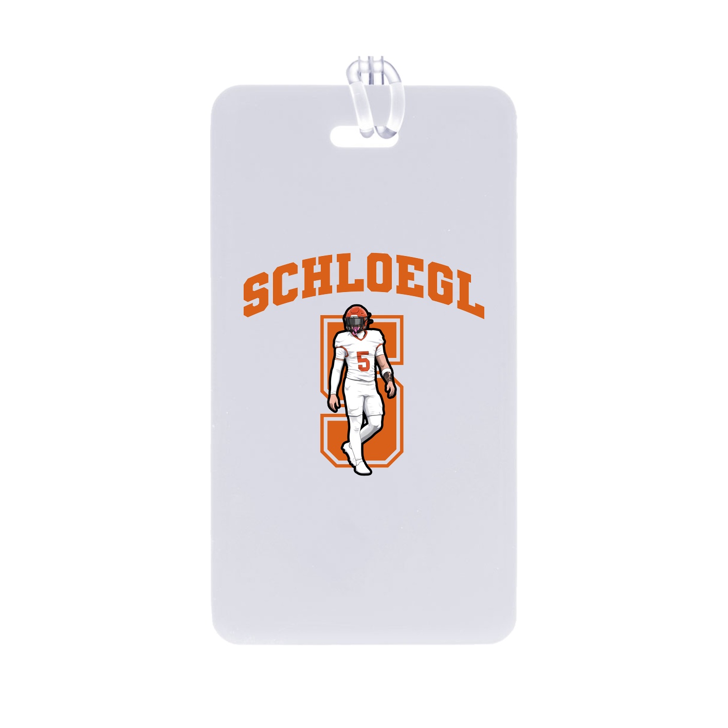 Bag Tag — Number in Classic