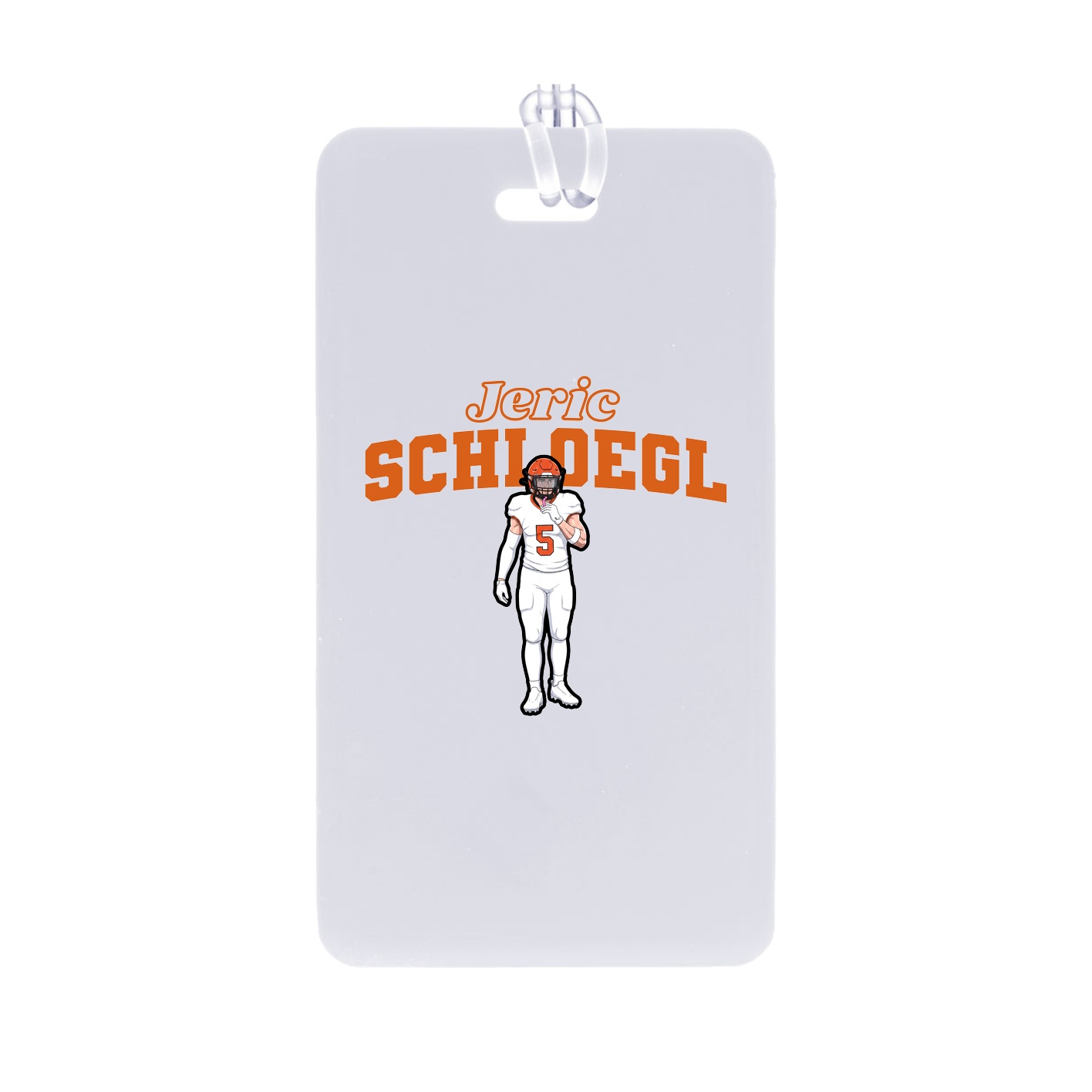 Bag Tag — Name Arch in Classic