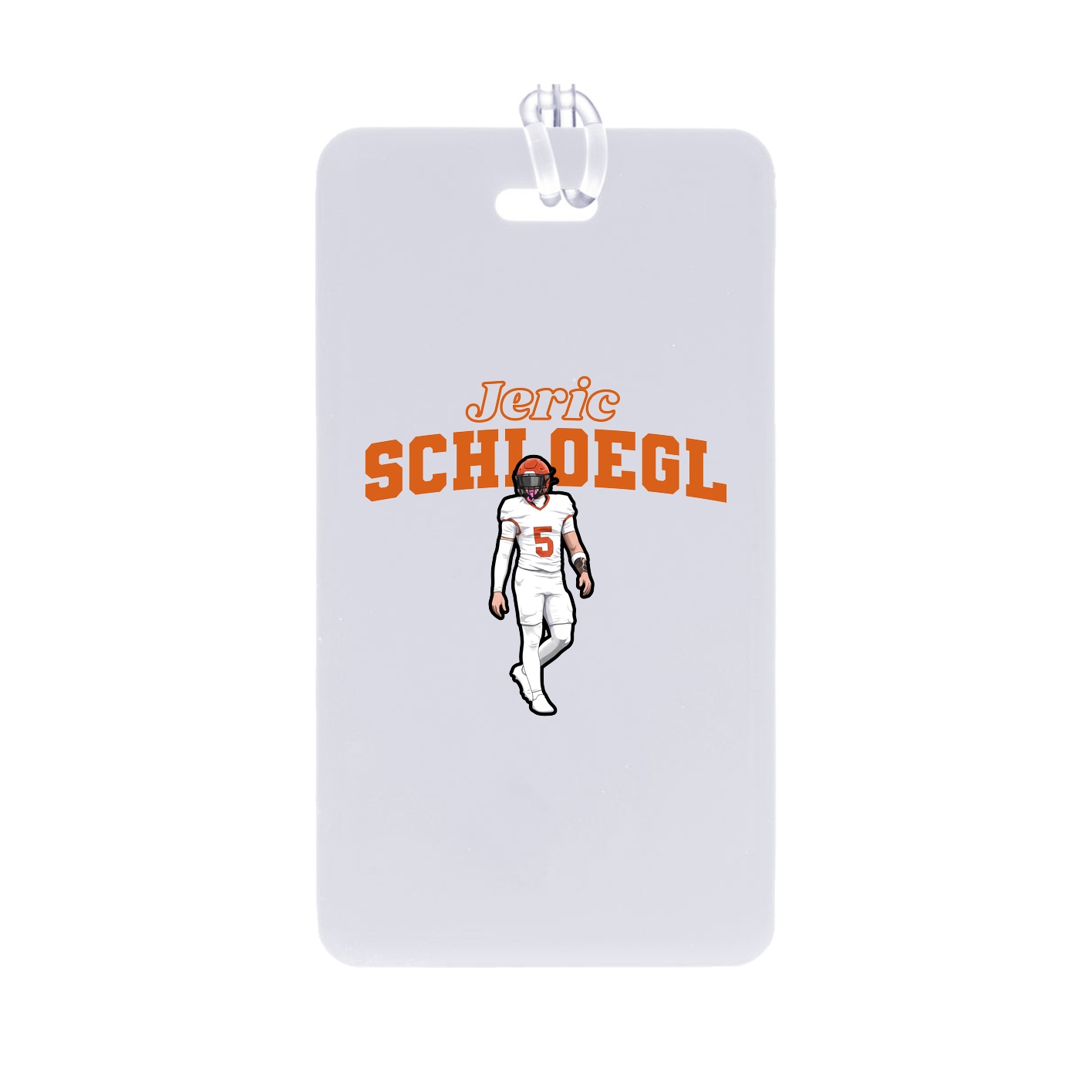 Bag Tag — Name Arch in Classic