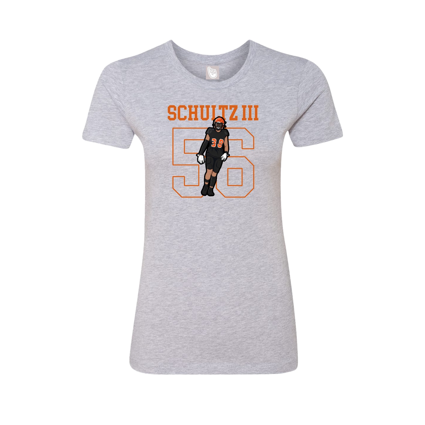Fitted Women's Tee — Shirsey in Grey