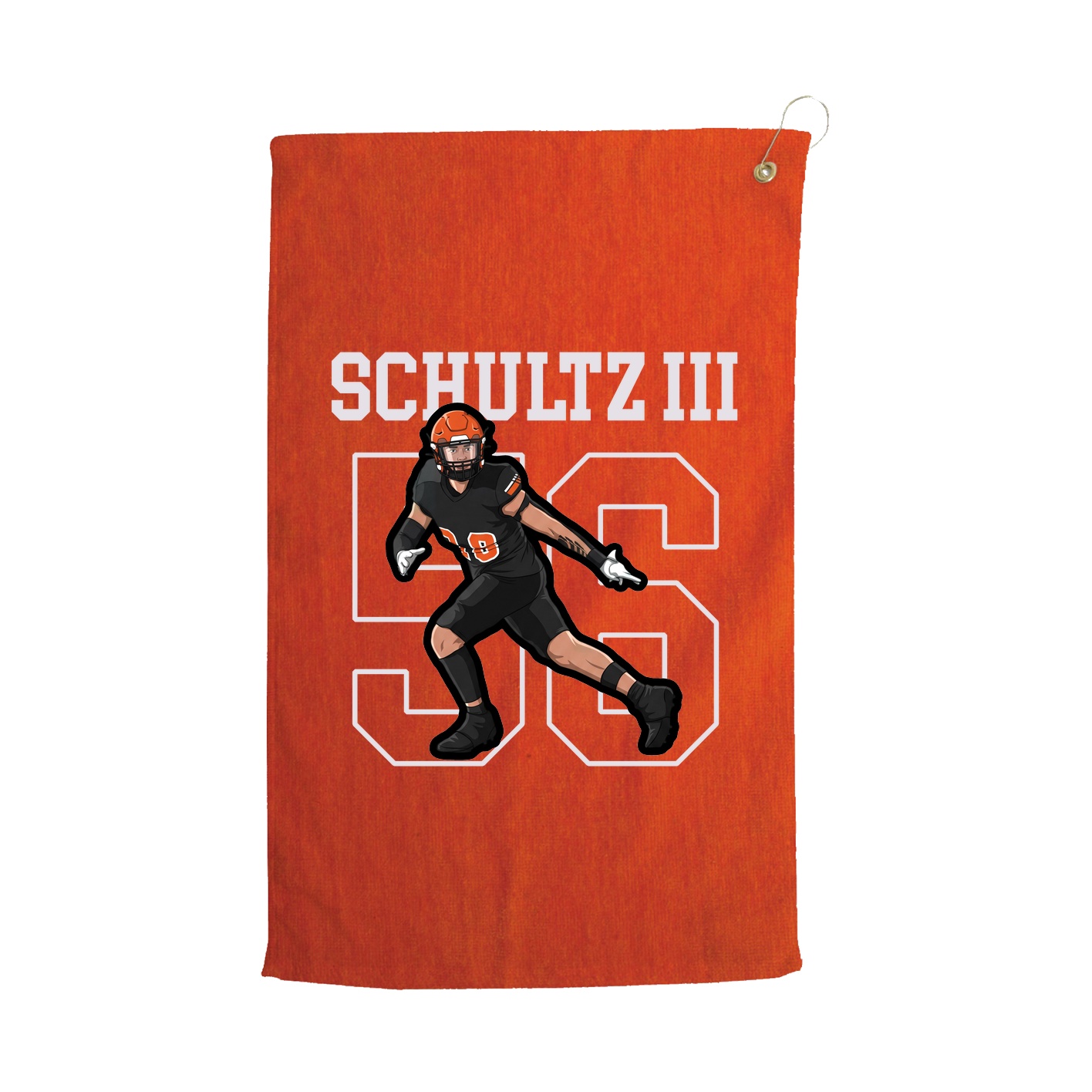 Golf Towel — Shirsey in Orange