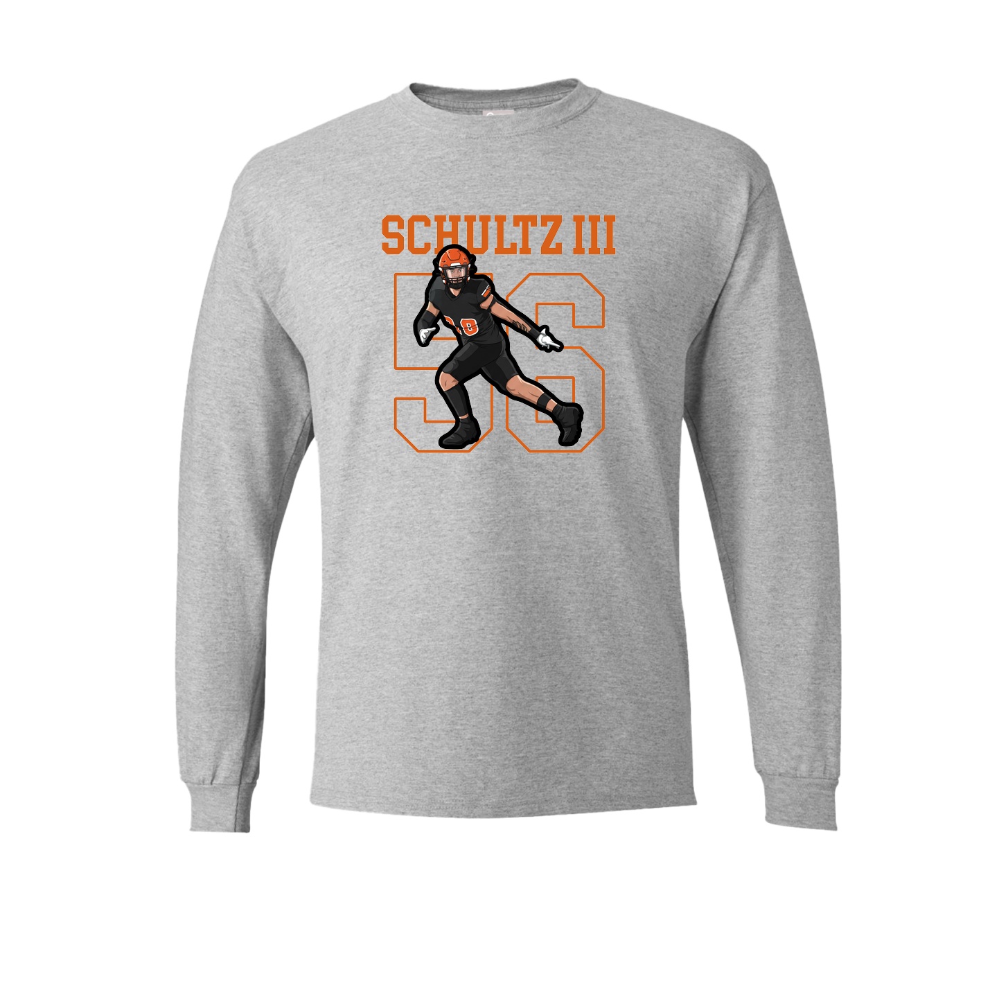 Long Sleeve Tee — Shirsey in Grey