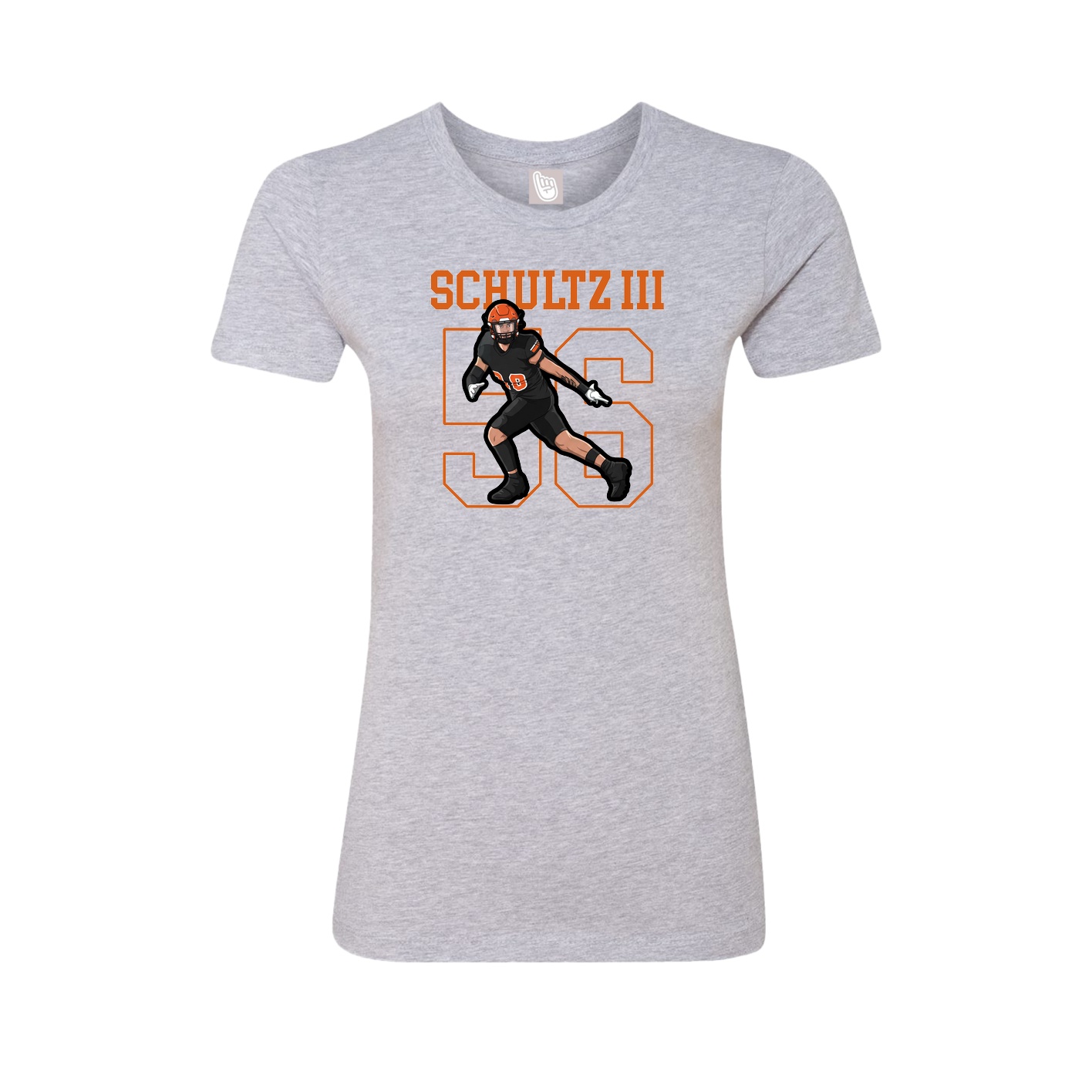 Fitted Women's Tee — Shirsey in Grey