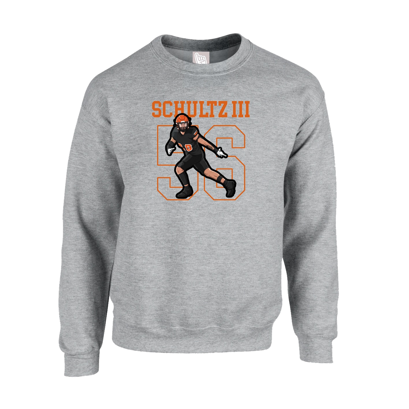 Fleece Crew — Shirsey in Grey