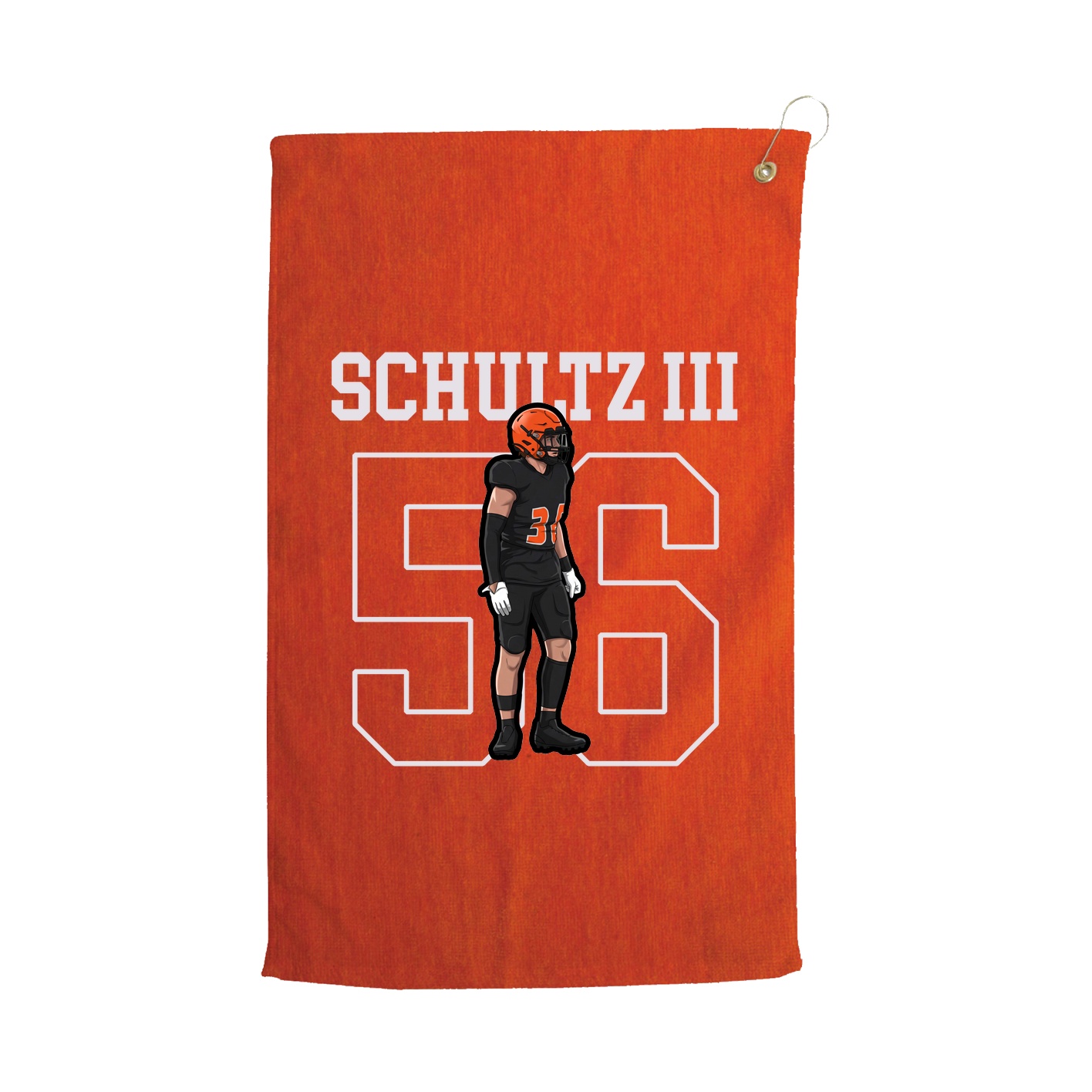 Golf Towel — Shirsey in Orange