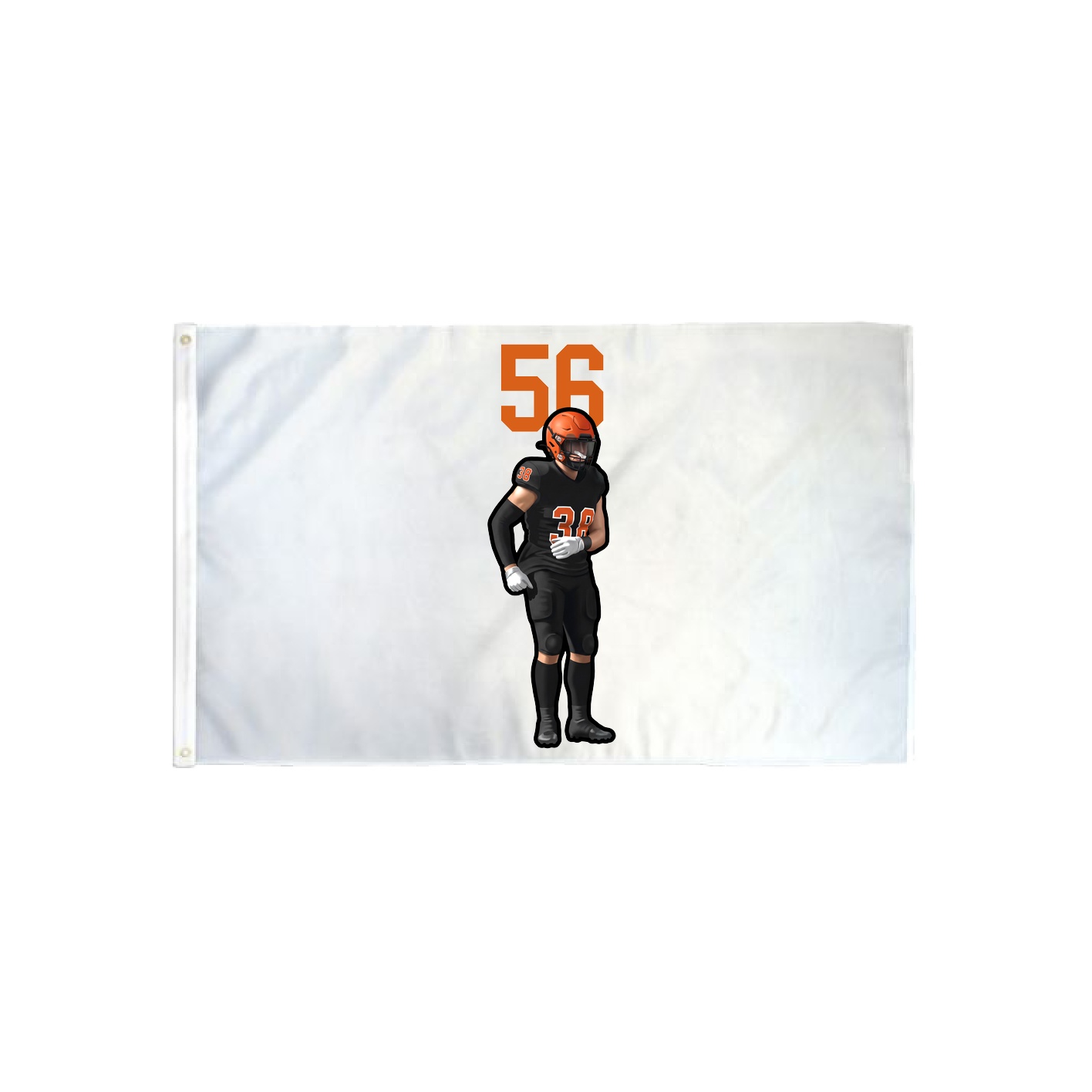 3x5 Flag — Number Top in Classic