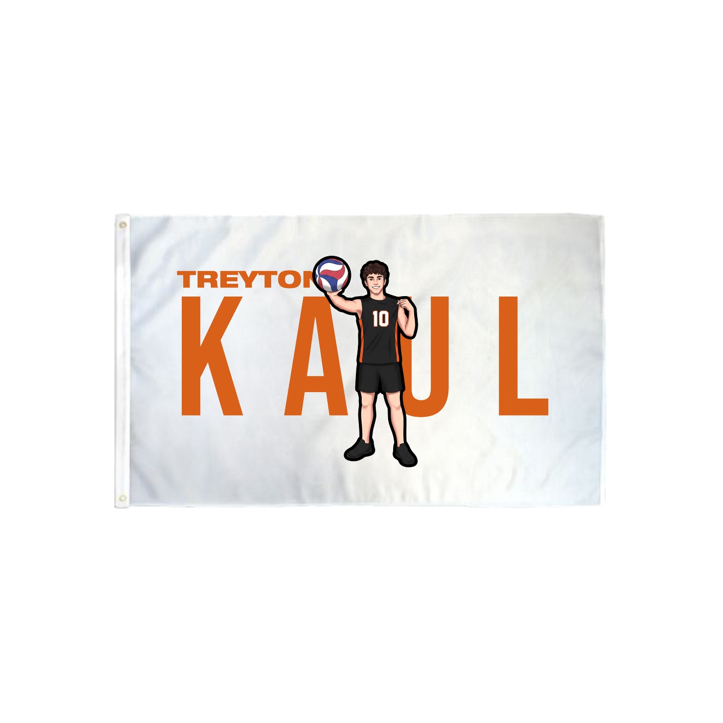 3x5 Flag — Player Name in Classic