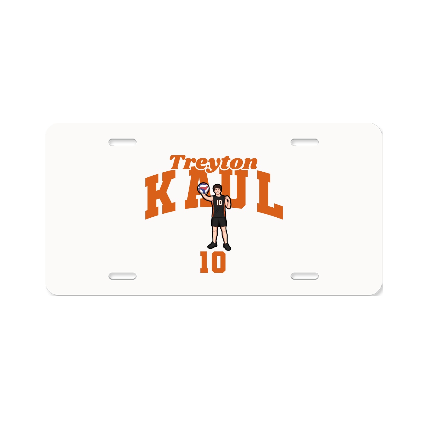 License Plate — Signature Arch in Classic