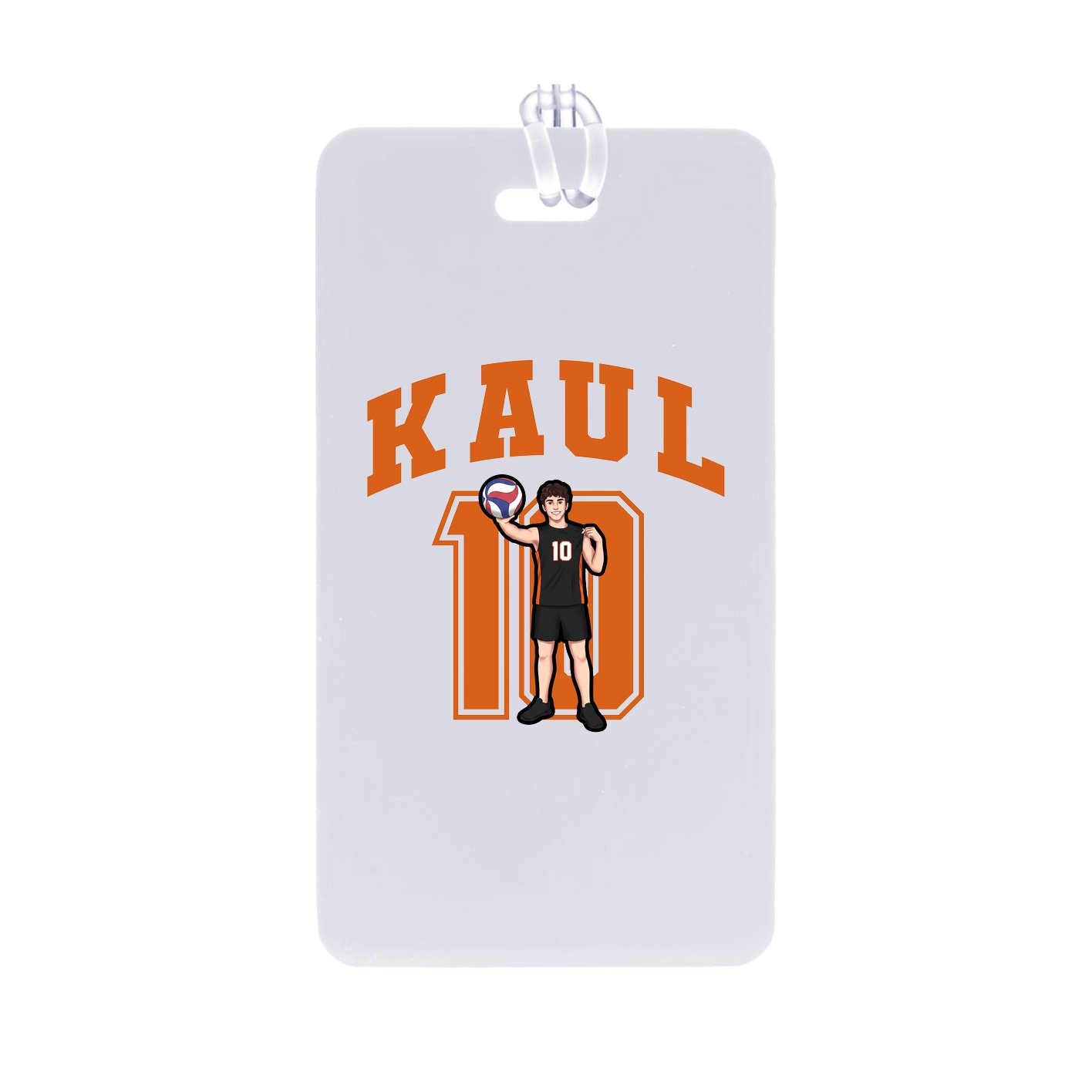 Bag Tag — Number in Classic