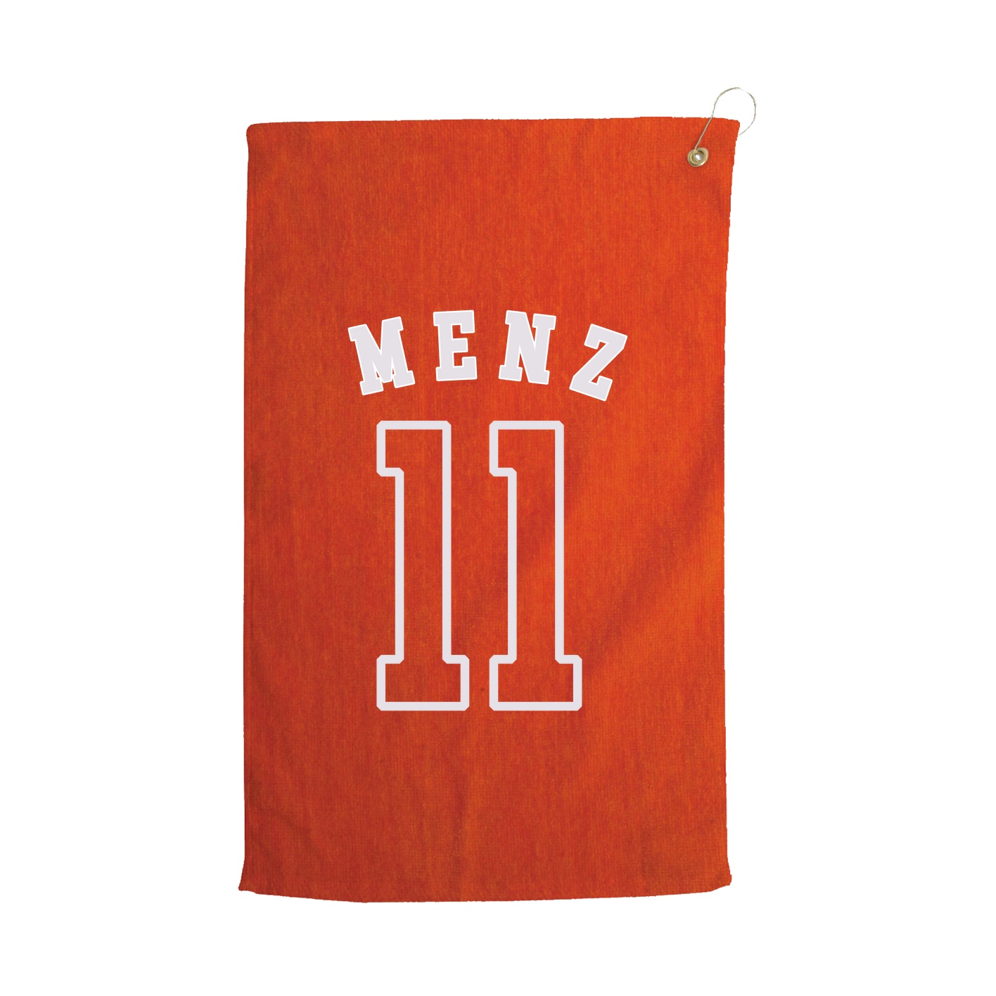 Golf Towel — Shirsey Arch in Orange