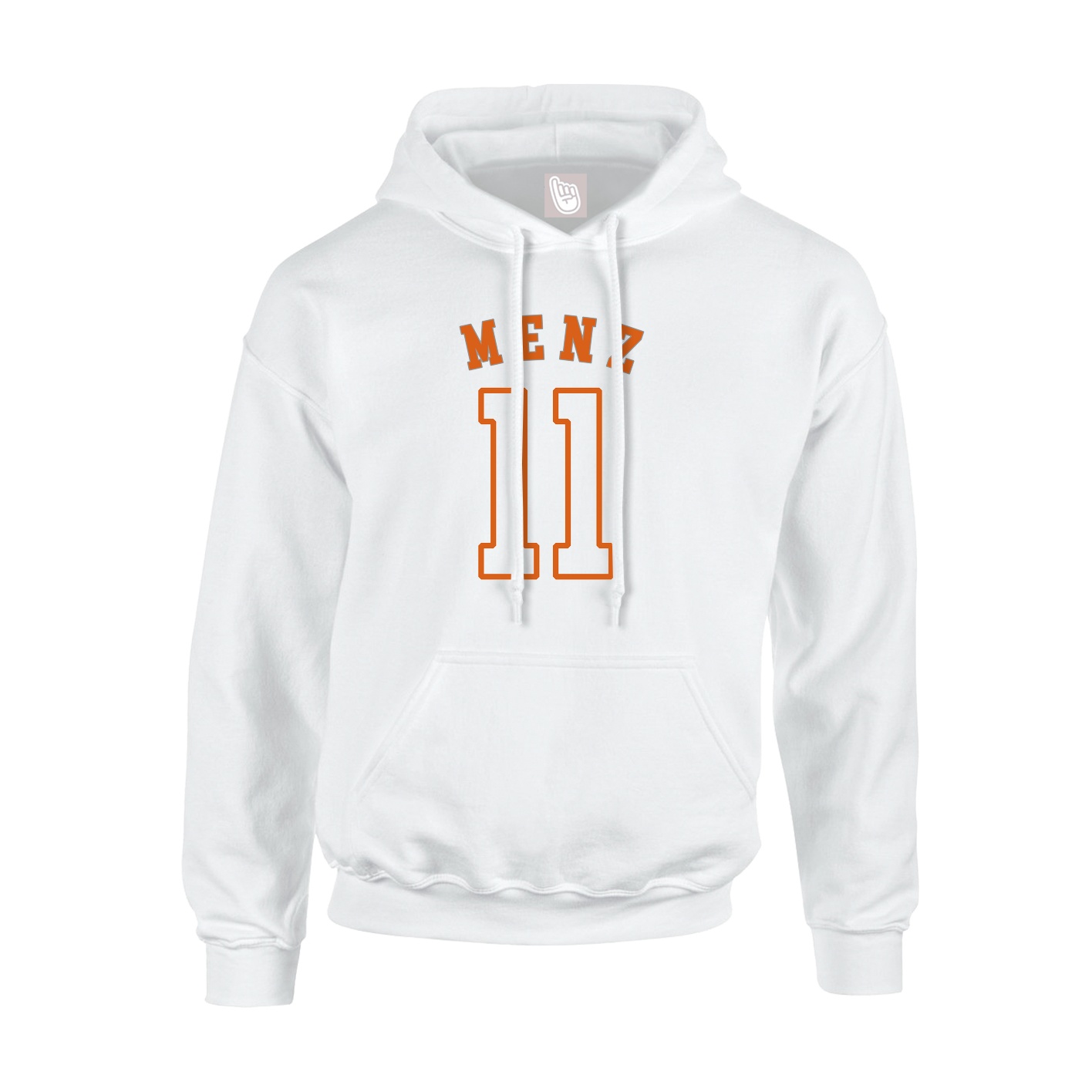 Hoodie — Shirsey Arch in White