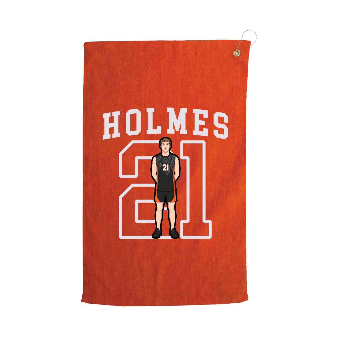 Golf Towel — Shirsey in Orange