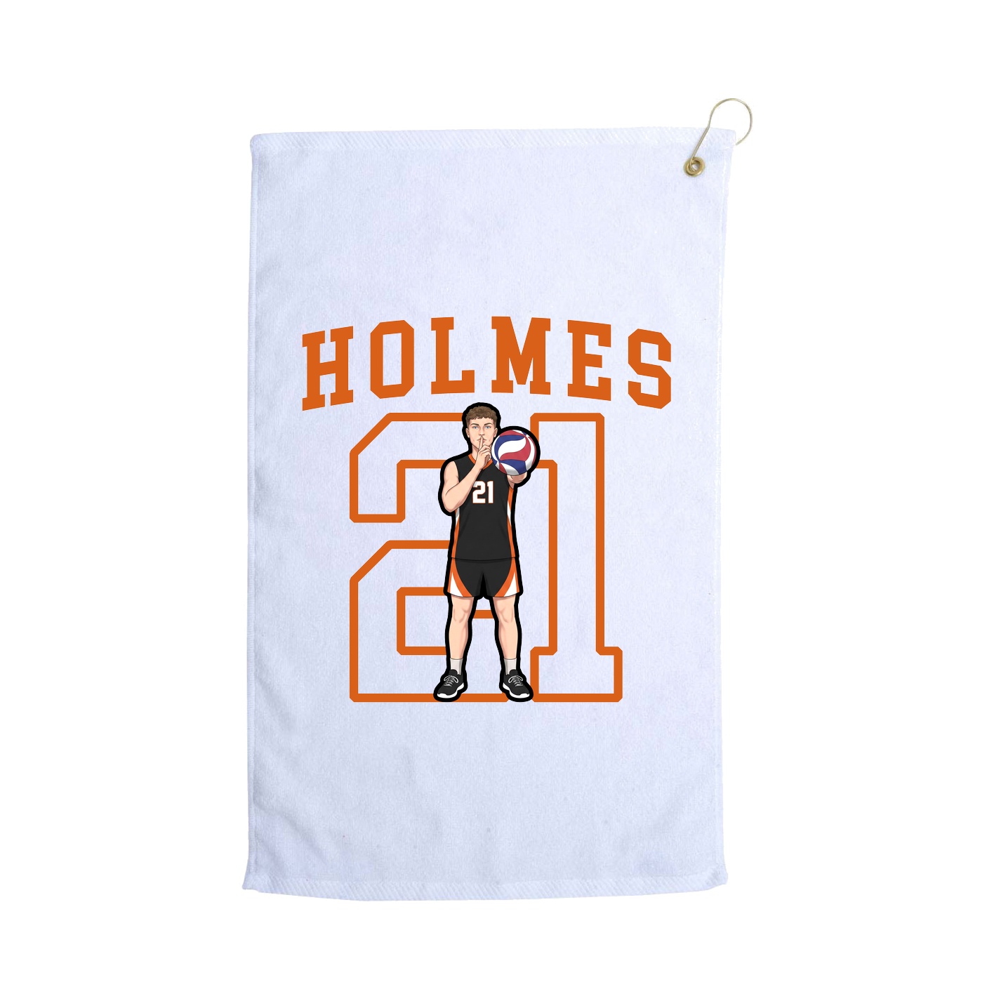 Golf Towel — Shirsey in White