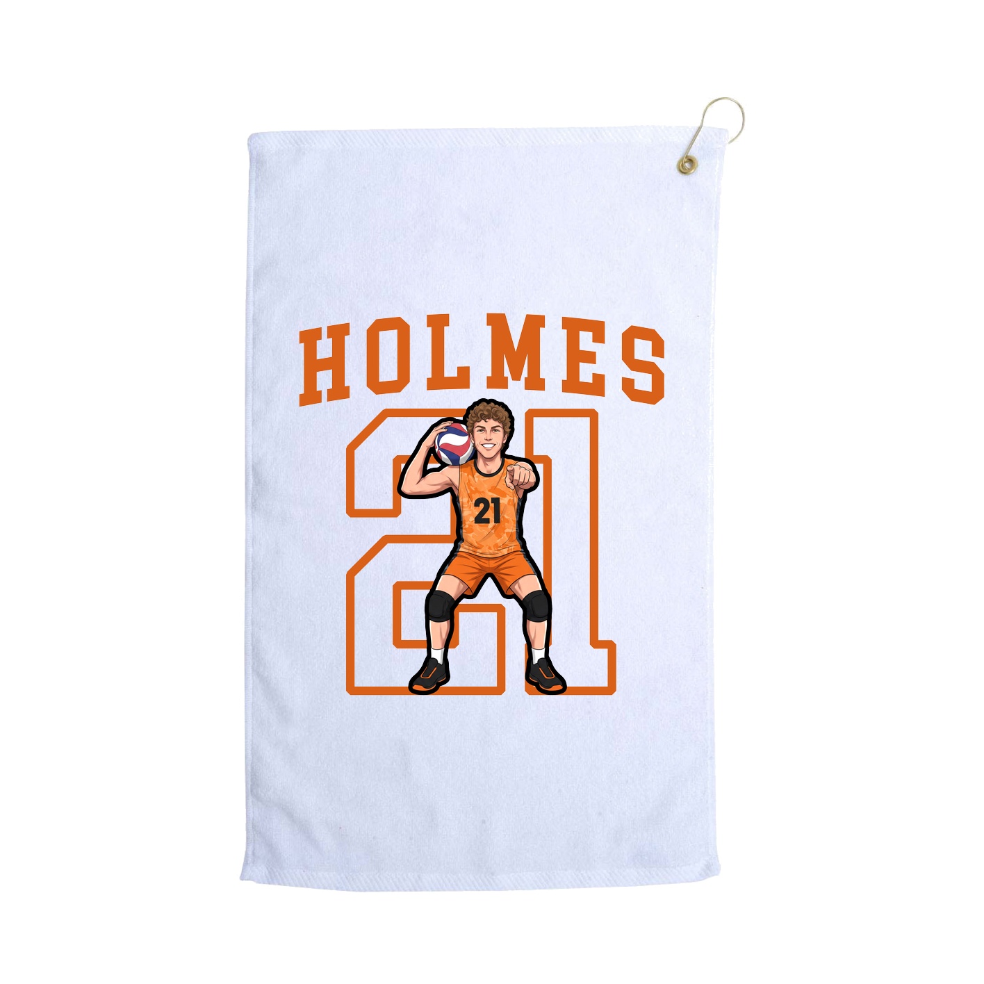 Golf Towel — Shirsey in White
