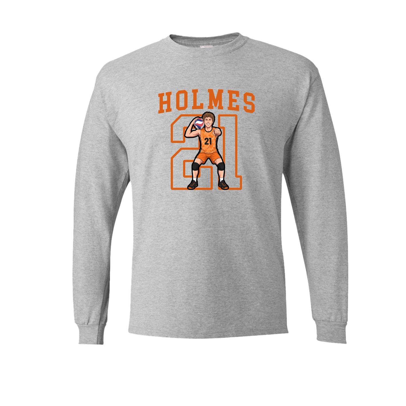 Long Sleeve Tee — Shirsey in Grey