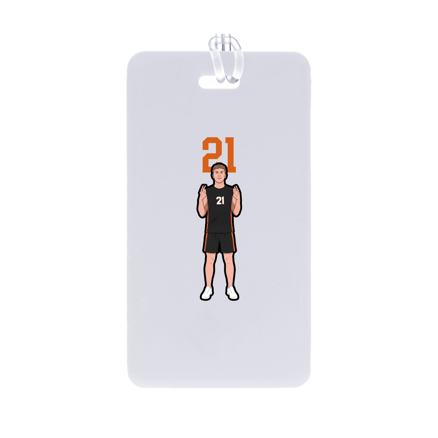 Bag Tag — Number Top in Classic