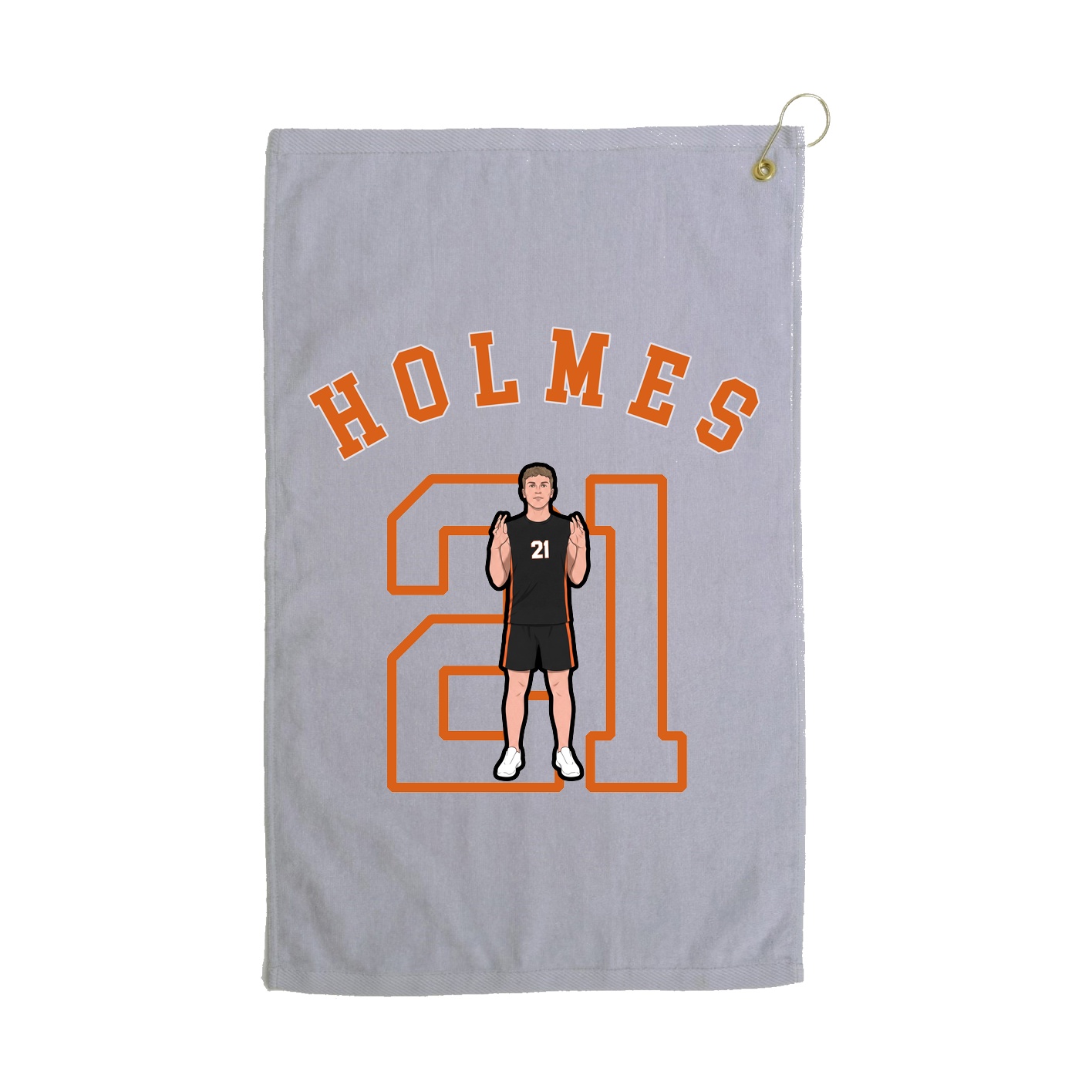 Golf Towel — Shirsey Arch in Grey