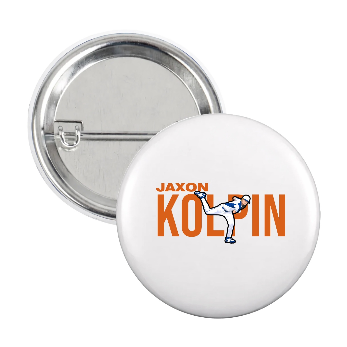 Game Day Button — Player Name in White