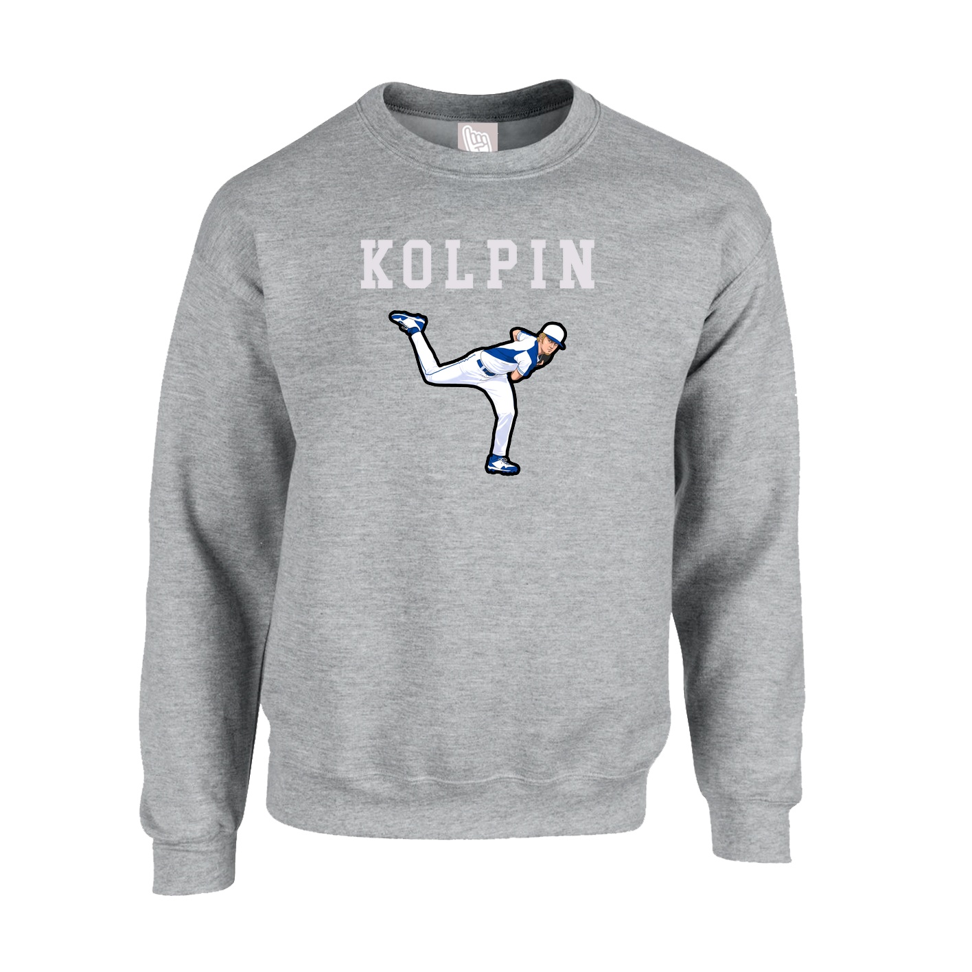 Fleece Crew — Shirsey in Grey
